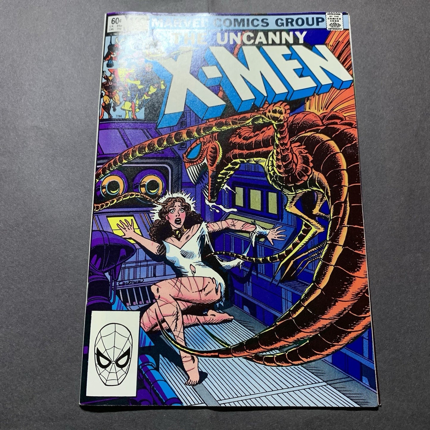 Uncanny x-men 163/ Bronze Age marvel comics 1982