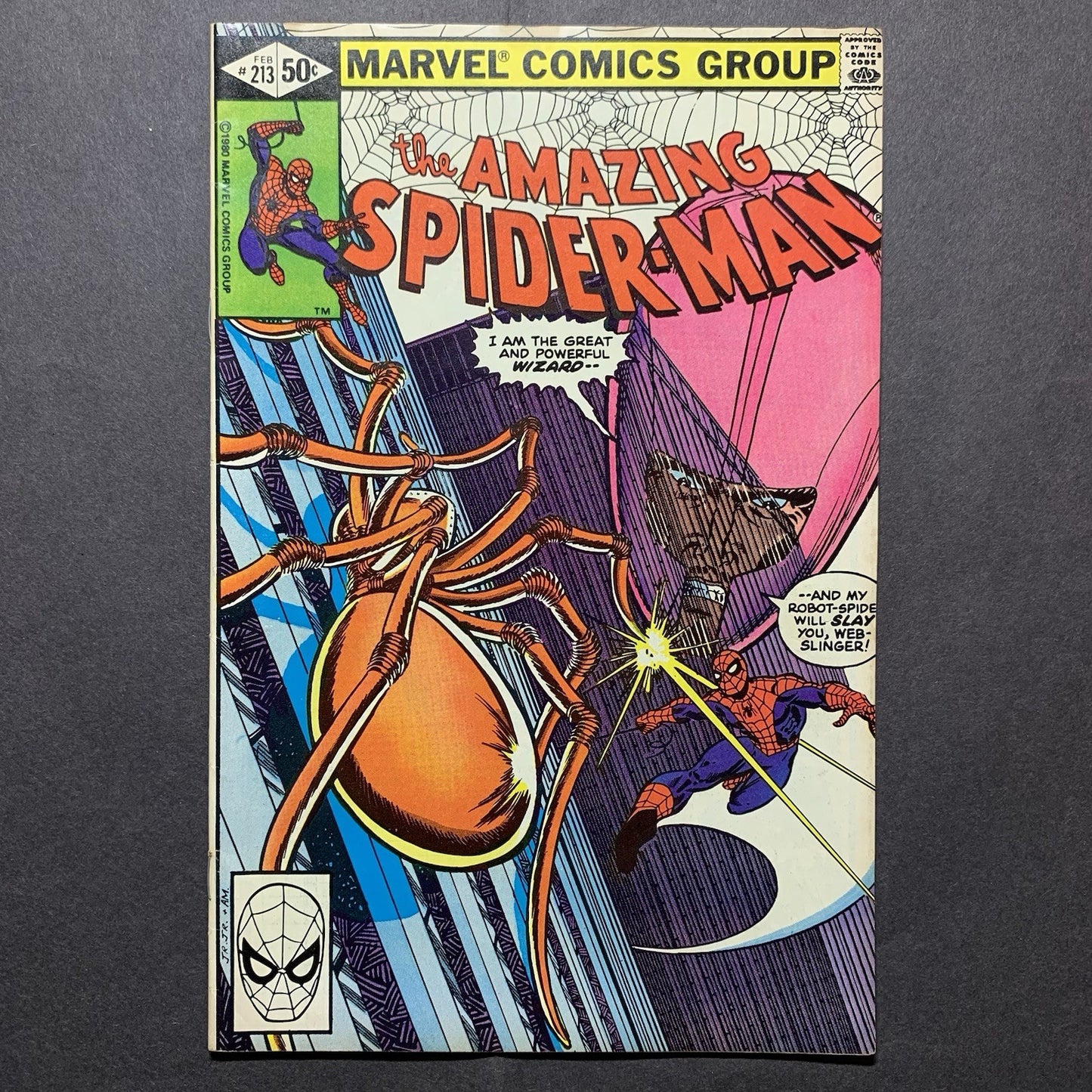Amazing Spider-Man 213 - Bronze Age Marvel Comics 1981