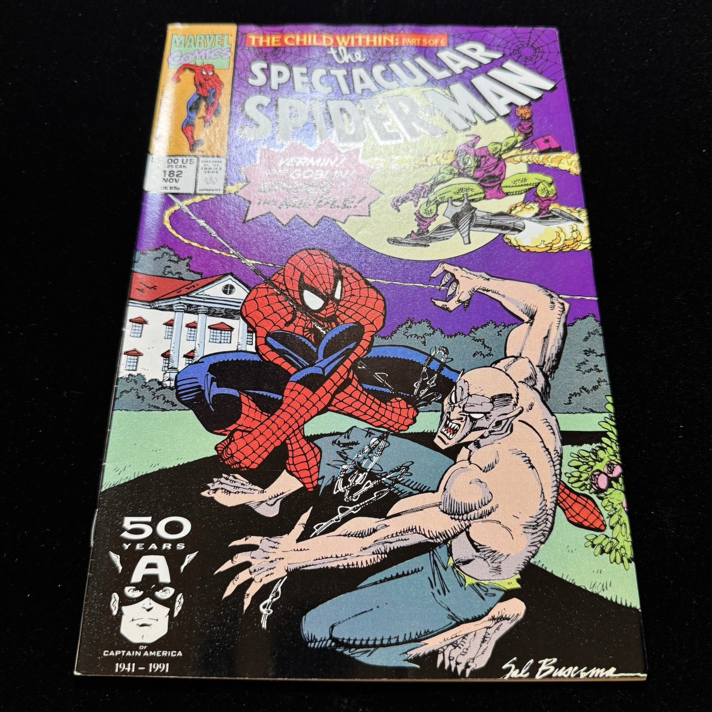 Spectacular Spider-Man 182 - Copper Age Marvel Comics 1991