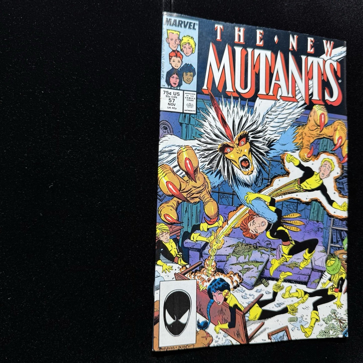 New Mutants 57 - Copper Age Marvel Comics 1987