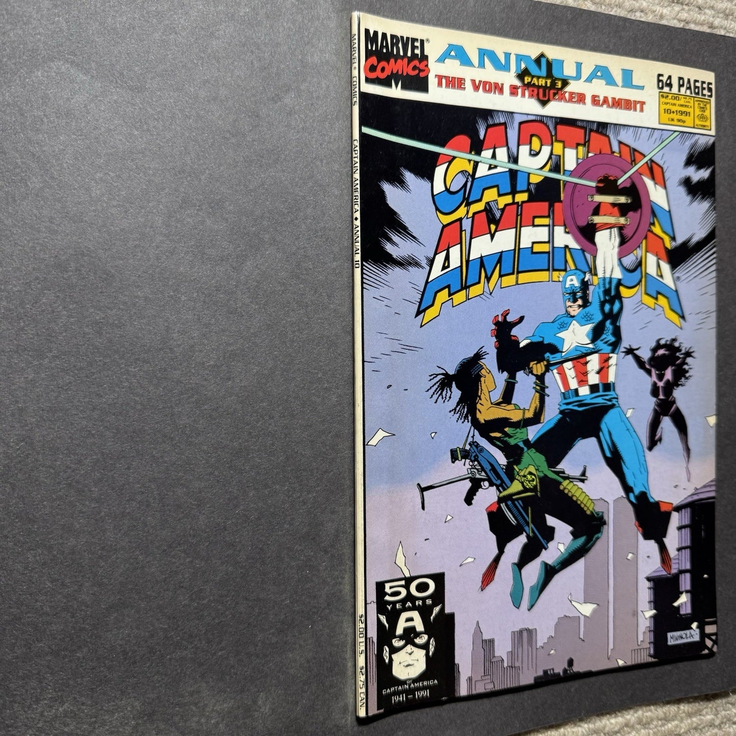 Captain America 10 - Copper Age Marvel Comics 1991