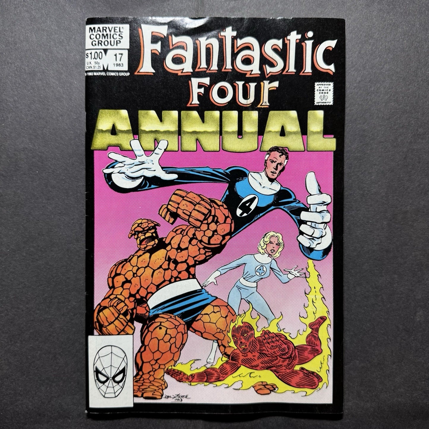 Fantastic Four Annual 17 - Bronze Age Marvel Comics 1983