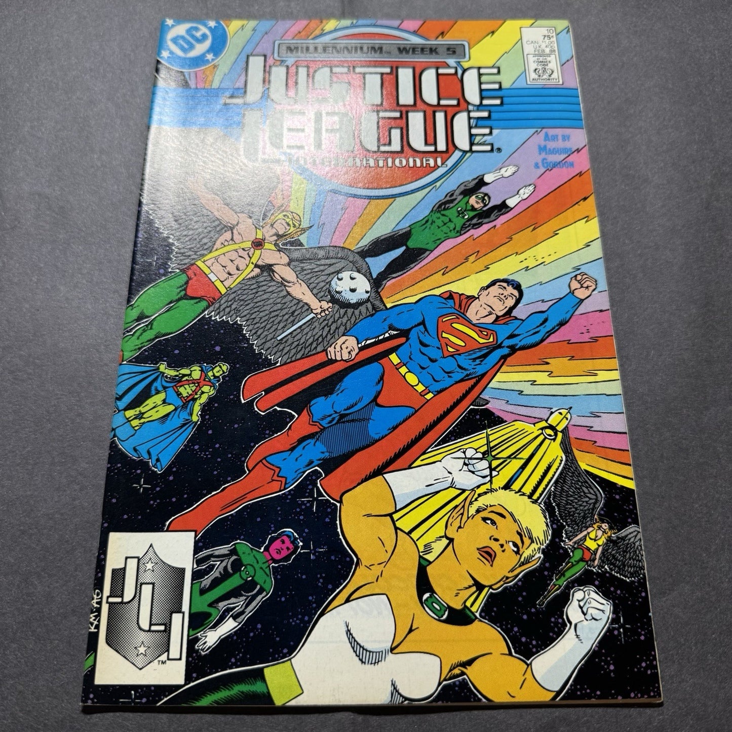 Justice League International 10/ Copper Age Dc Comics 1988