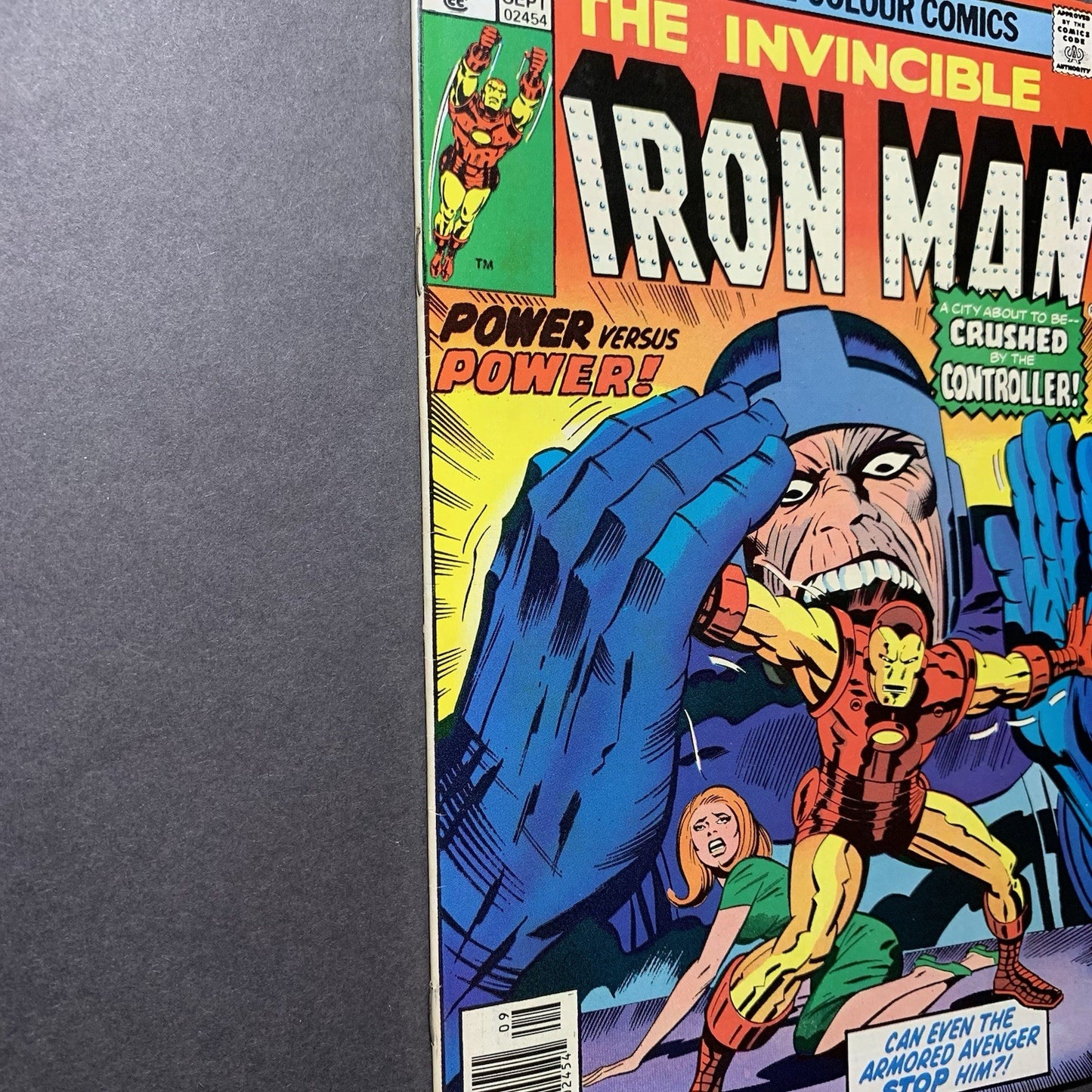 Invincible Iron Man 90/ Bronze Age Marvel Comics 1976/ High Grade