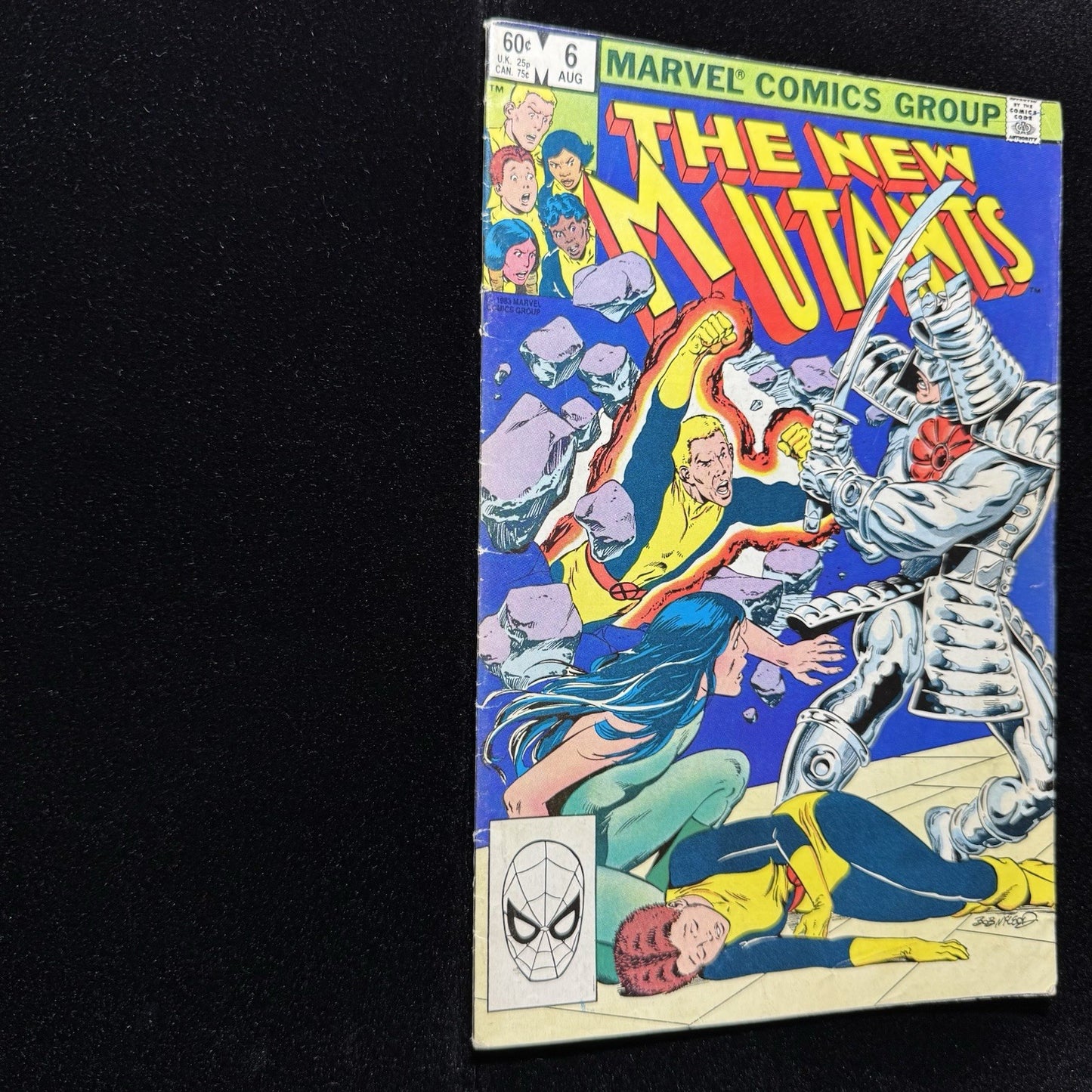 New Mutants 6 - Bronze Age Marvel Comics 1983