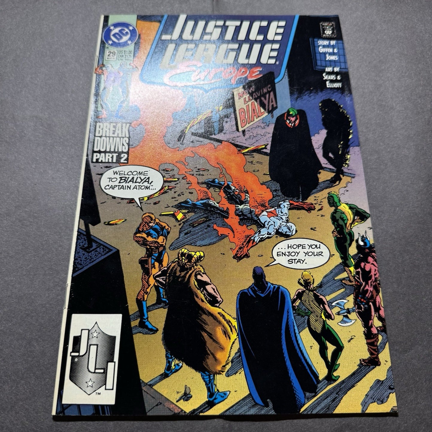 Justice League Europe 29/ Copper Age Dc comics 1991