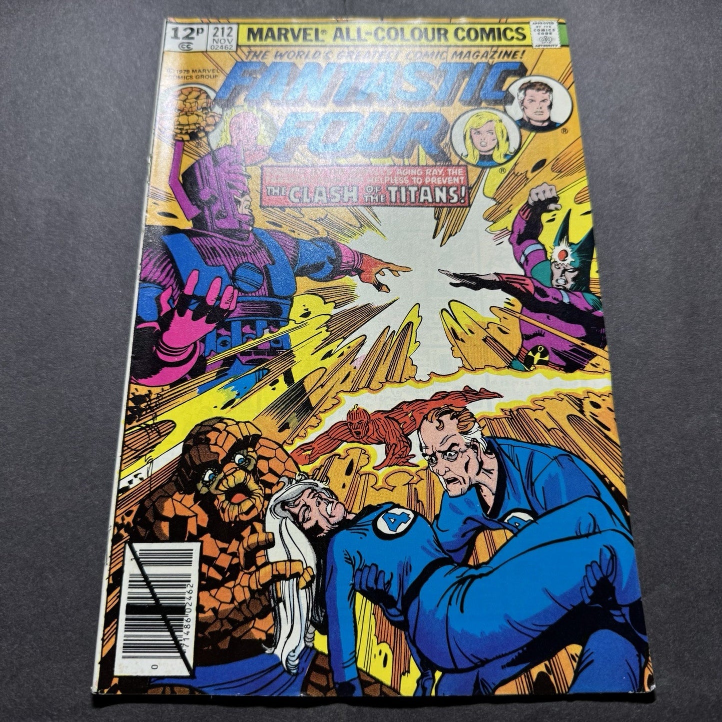 Fantastic Four 212 - Bronze Age Marvel Comics 1979