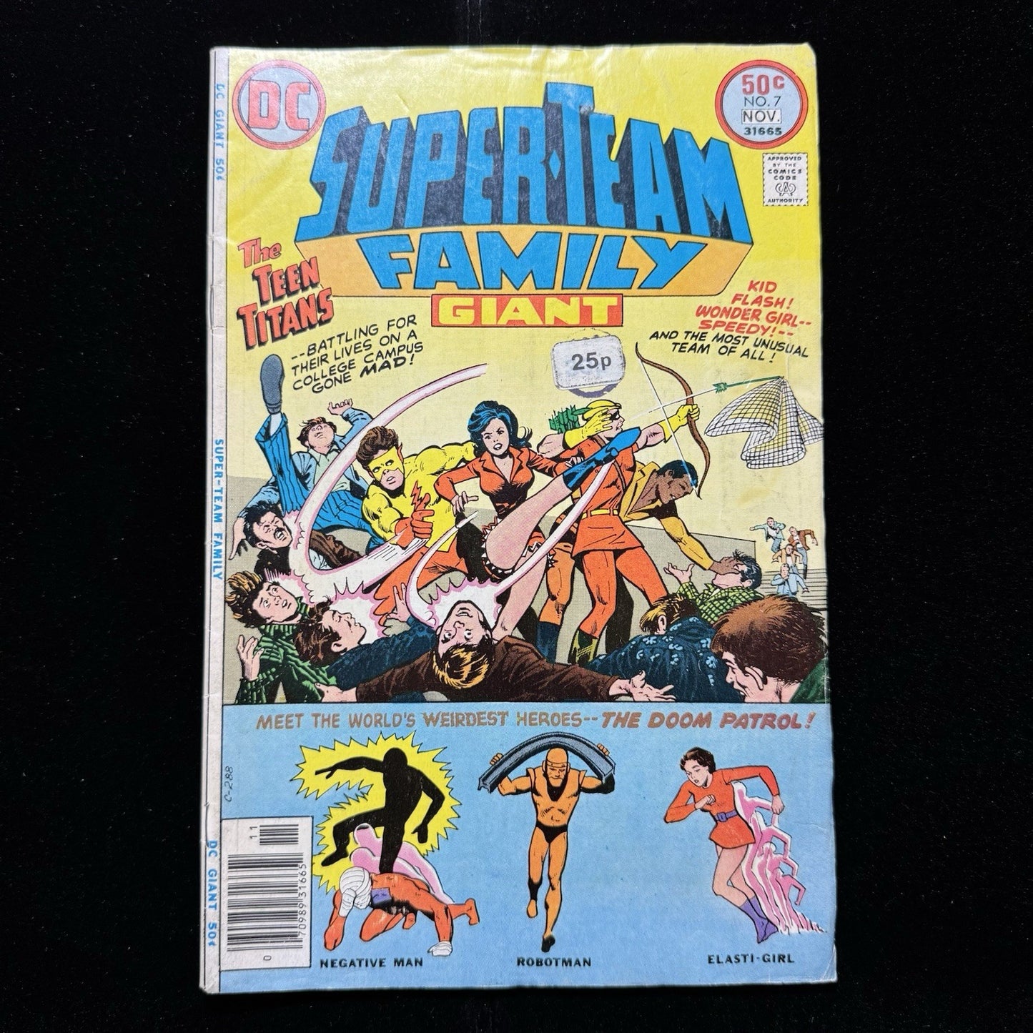 Super Team Family 7 - Bronze Age Dc Comics 1976