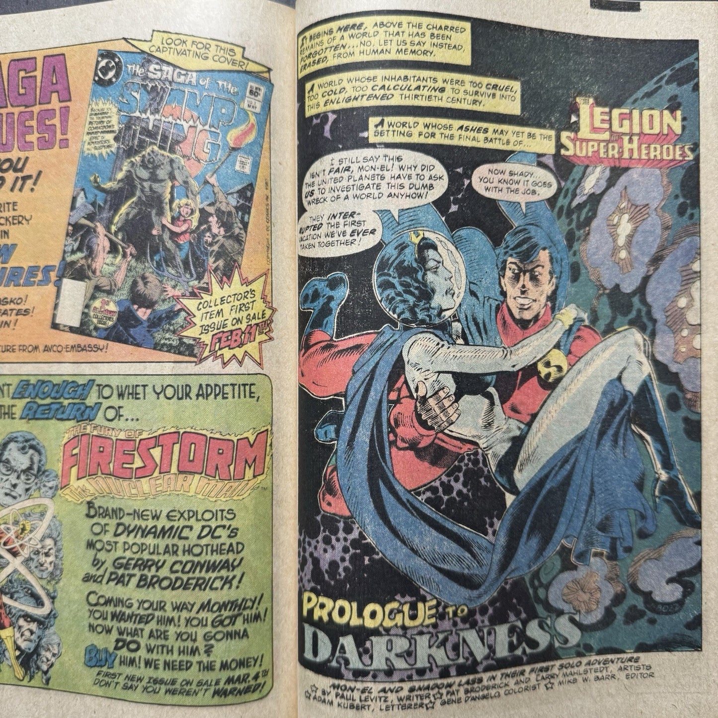 Legion Of Super-Heroes 287 - Bronze Age Dc Comics 1982