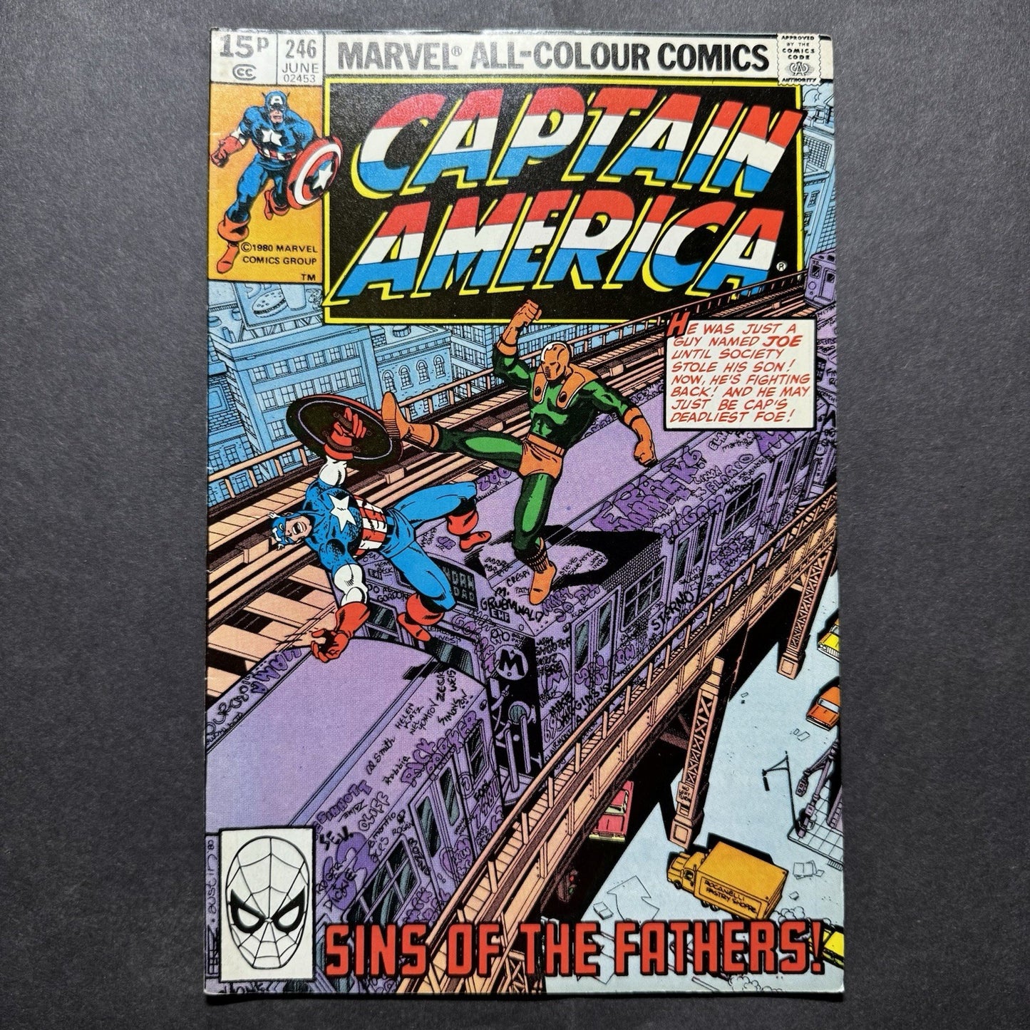 Captain America 246 - Bronze Age Marvel Comics 180