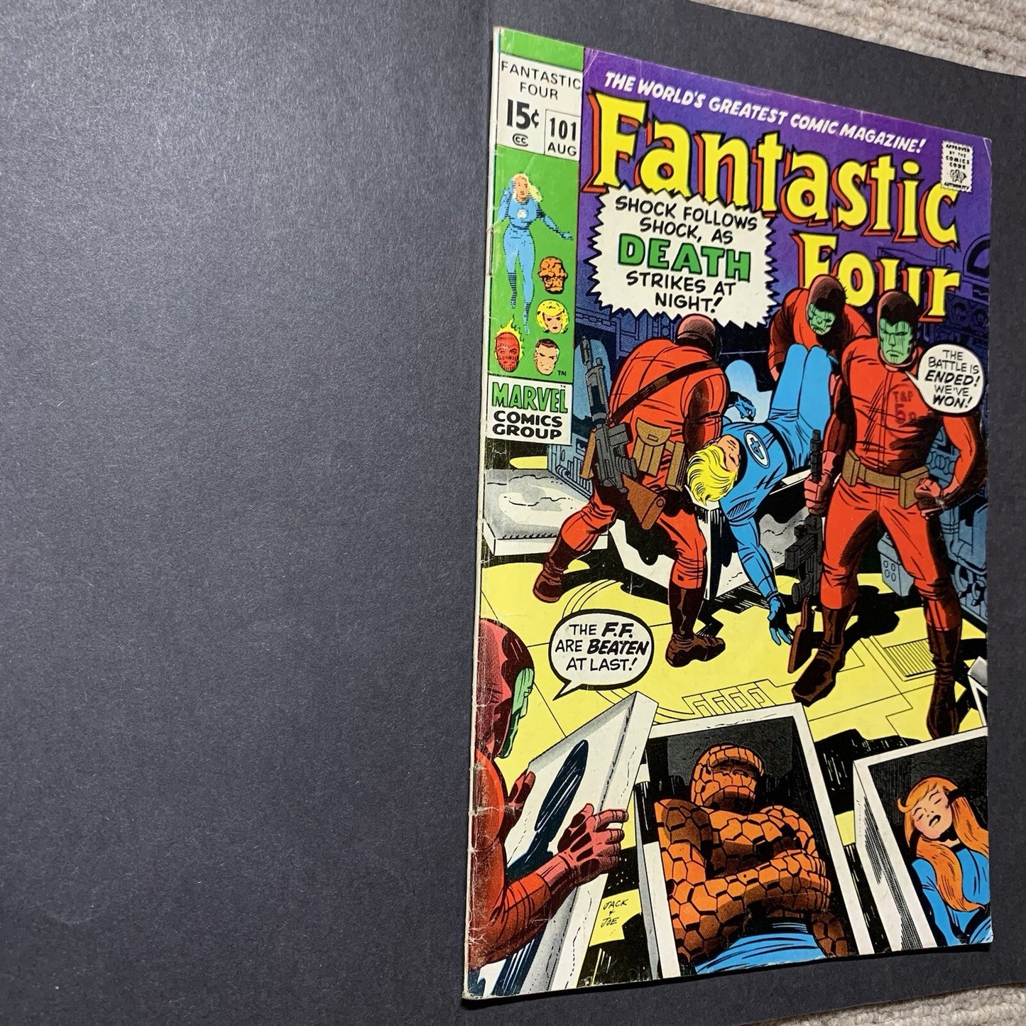 Fantastic Four 101/ Bronze Age Marvel Comics 1970/ FN