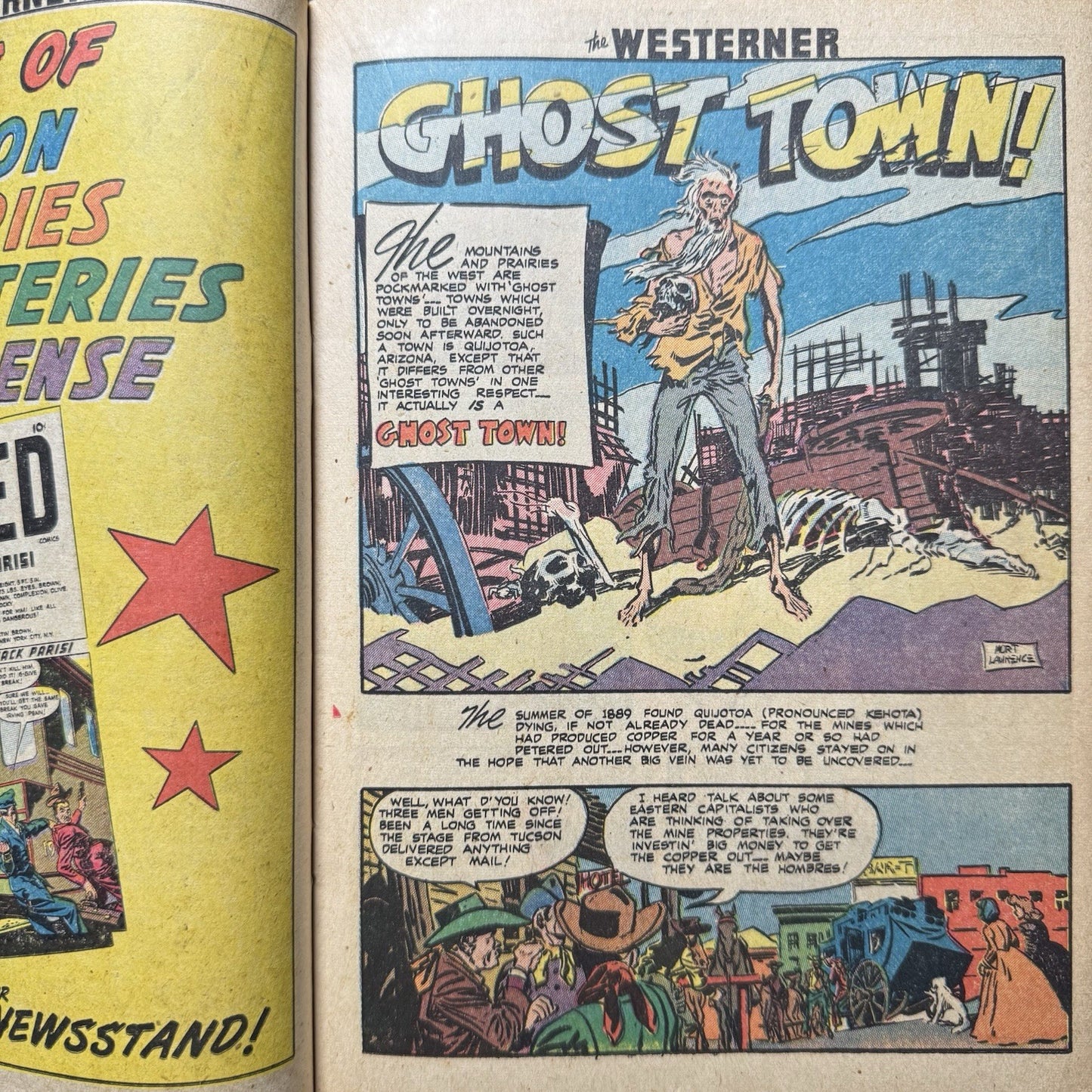 Westerner 16 - Golden Age Orbit-Wanted Comics 1948