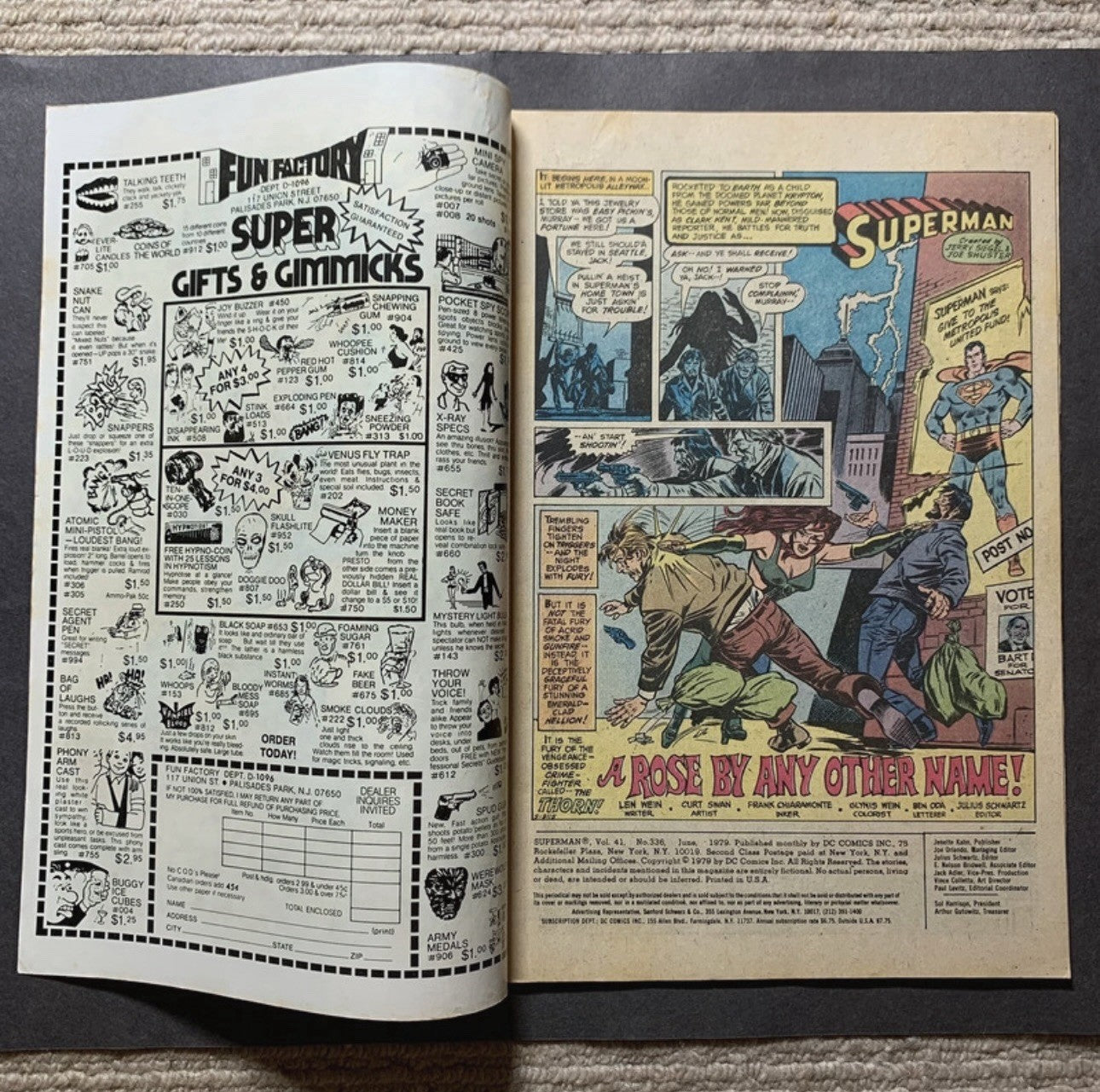 Superman 336 - Bronze Age Dc Comics 1979