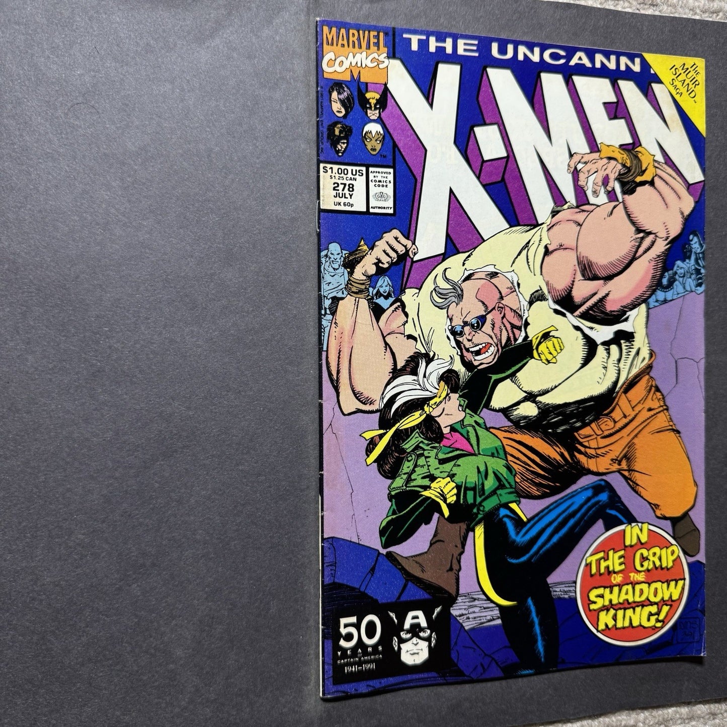 Uncanny X-Men 278/ Copper Age Marvel Comics 1991