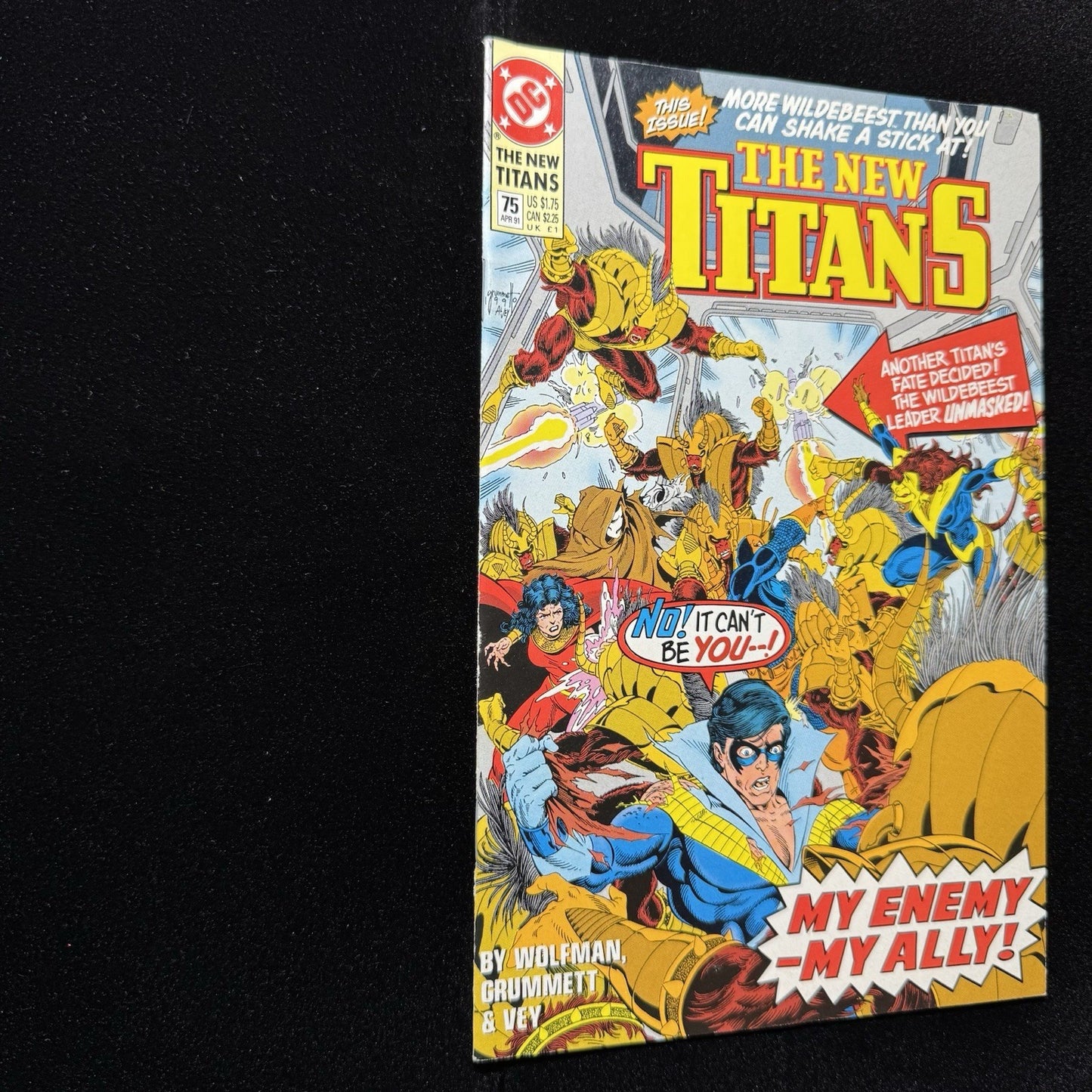 New Titans 75 - Copper Age Dc Comics 1991