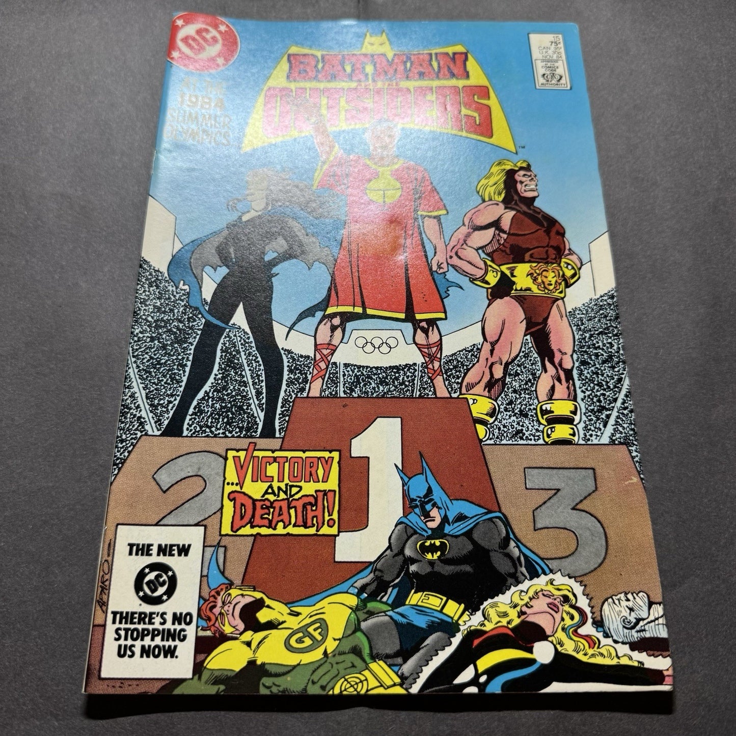 Batman And The Outsiders 15 - Copper Age Dc Comics 1984