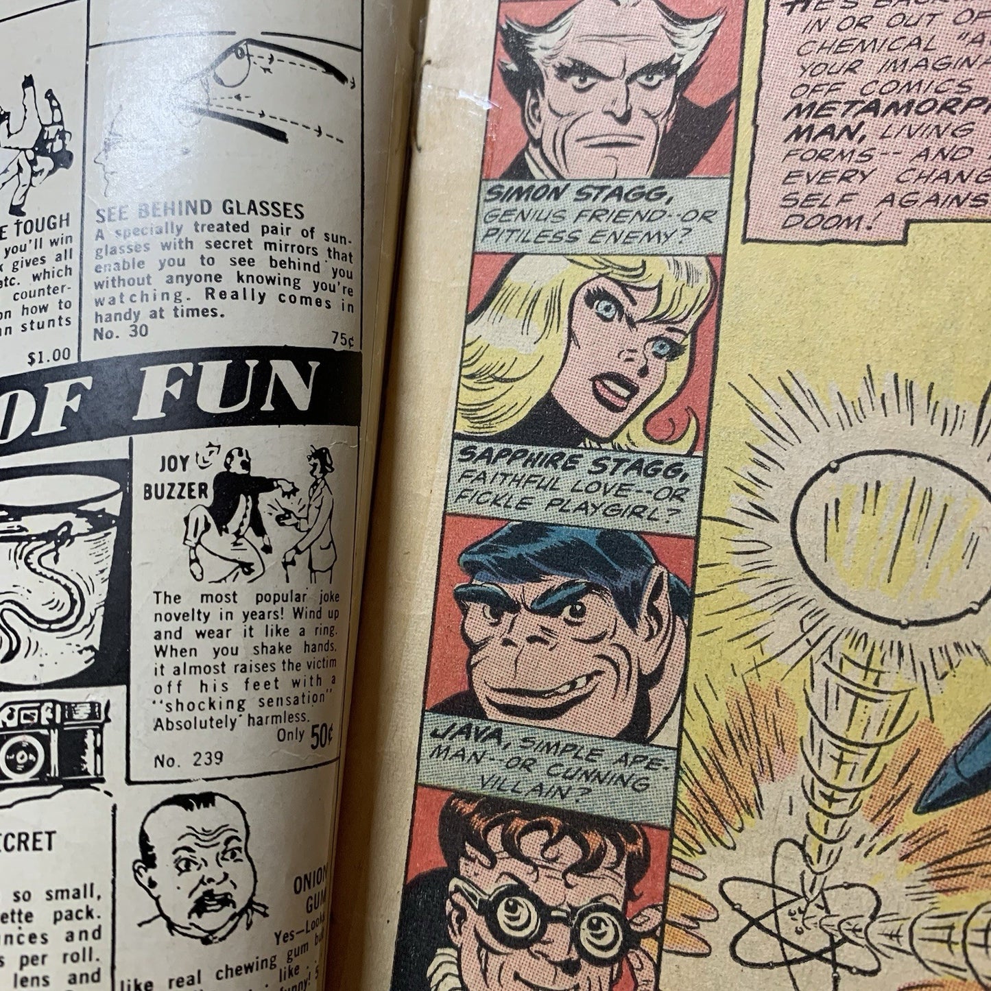 Metamorpho 1/ Silver Age Dc Comics 1965