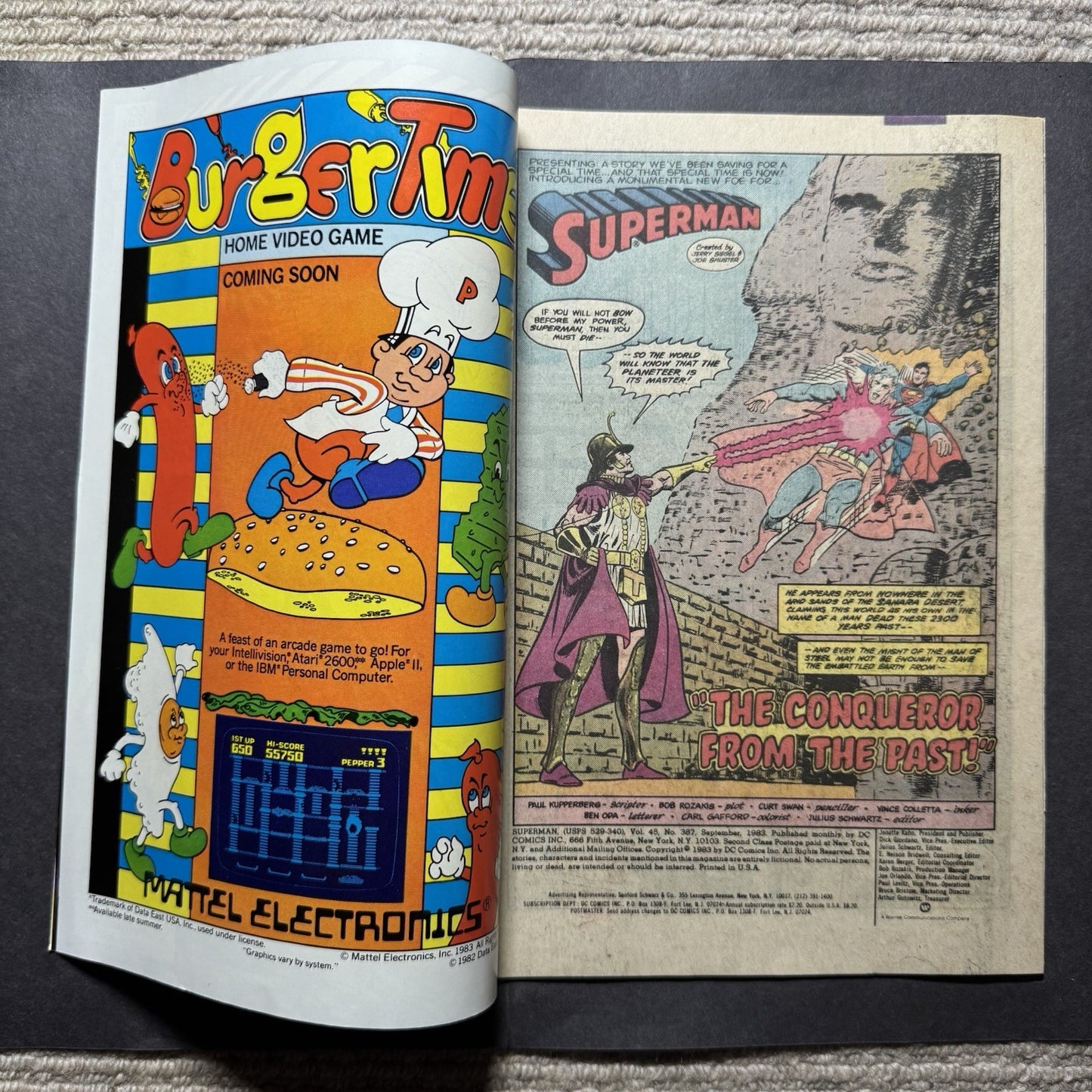 Superman 387 - Bronze Age Dc Comics 1983