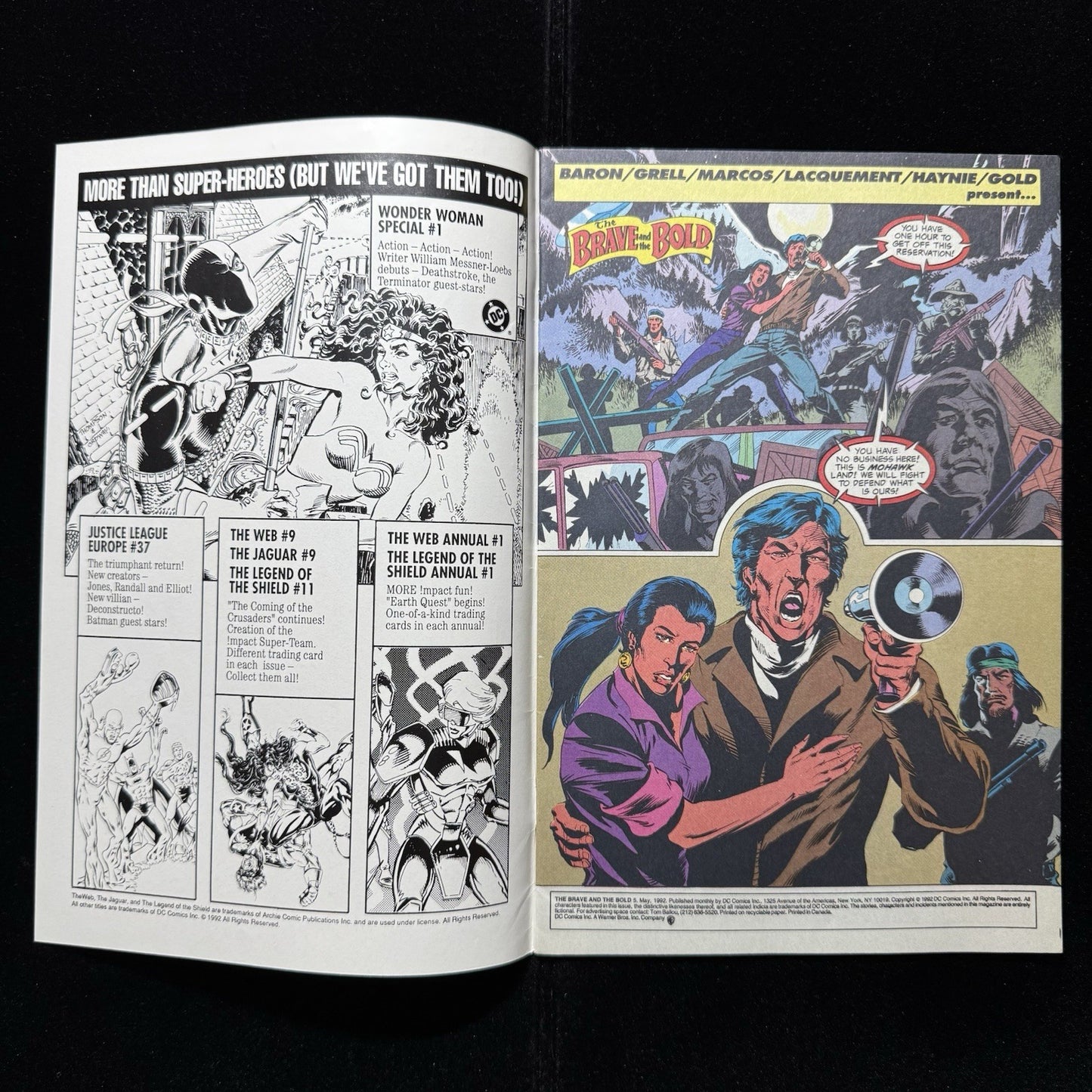 Brave And The Bold 5 - Modern Age Dc Comics 1992