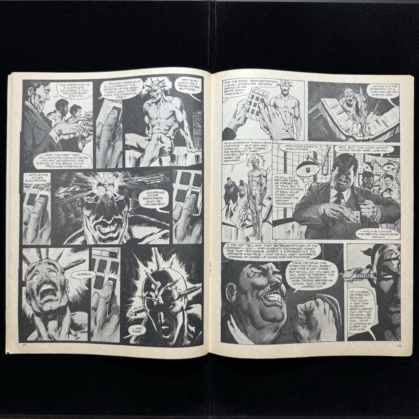 Marvel Preview 21 - Cover By Bill Sienkiewicz - Bronze Age Marvel Comics 1980