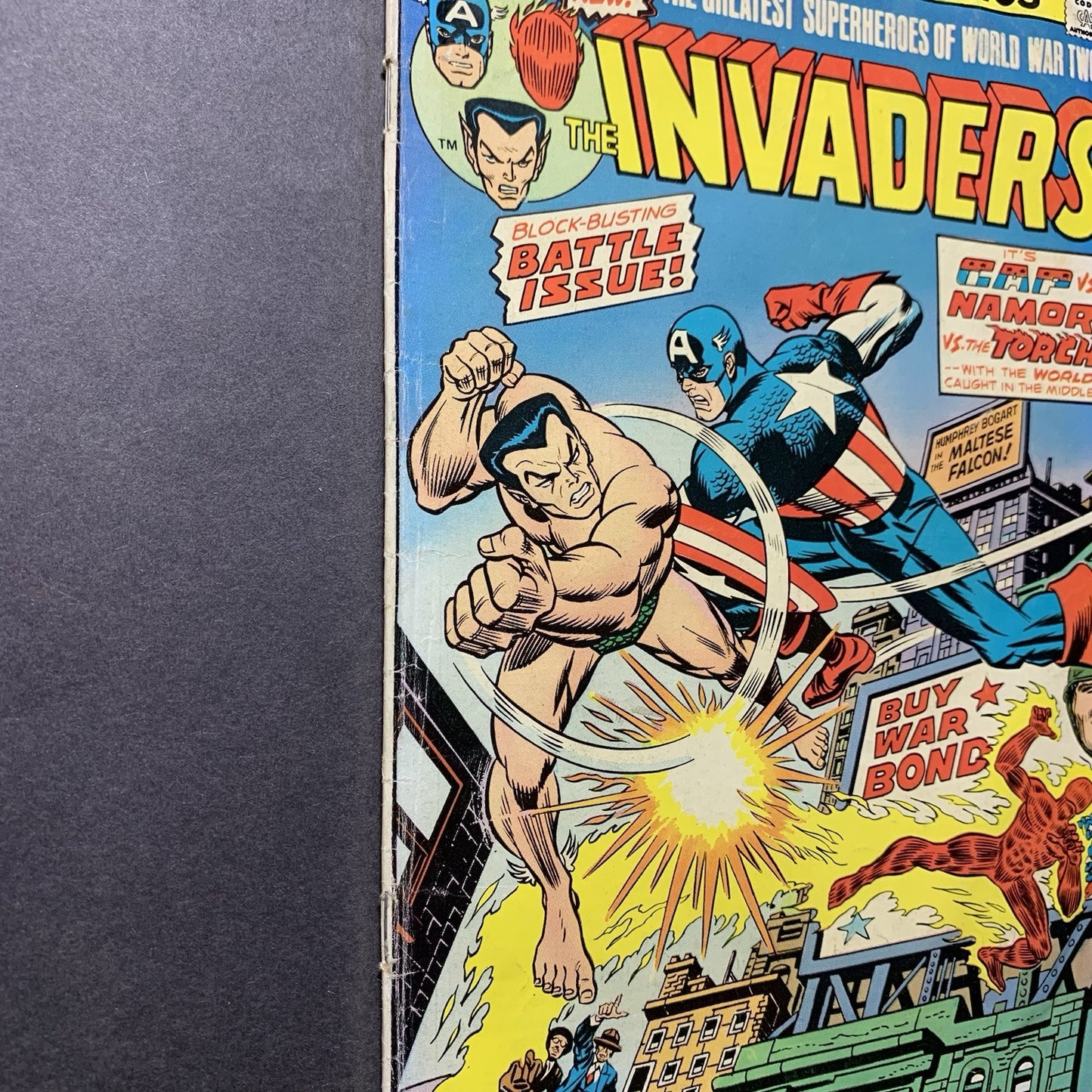 Invaders 3/ Bronze Age Marvel Comics 1975