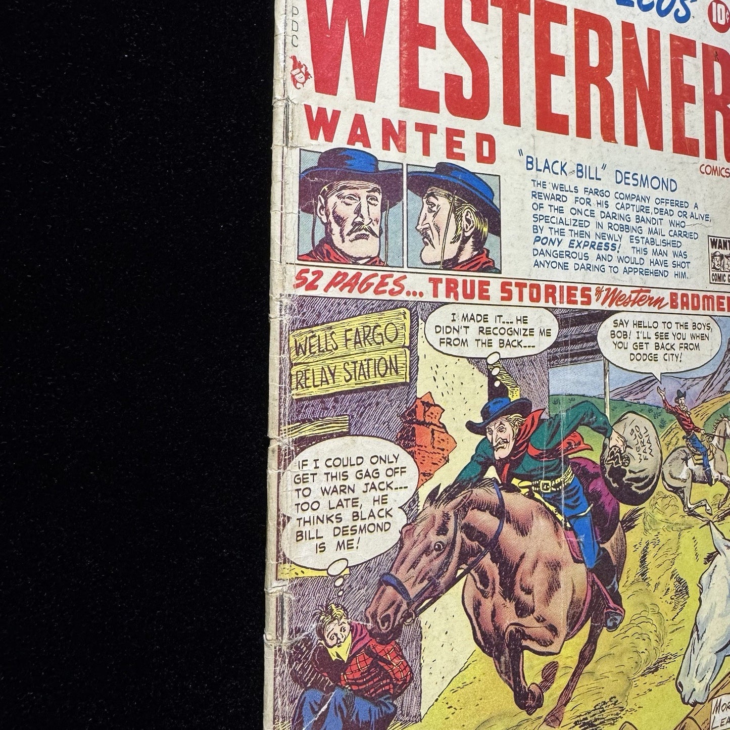 Westerner 17 - Golden Age Orbit-Wanted Comics 1948