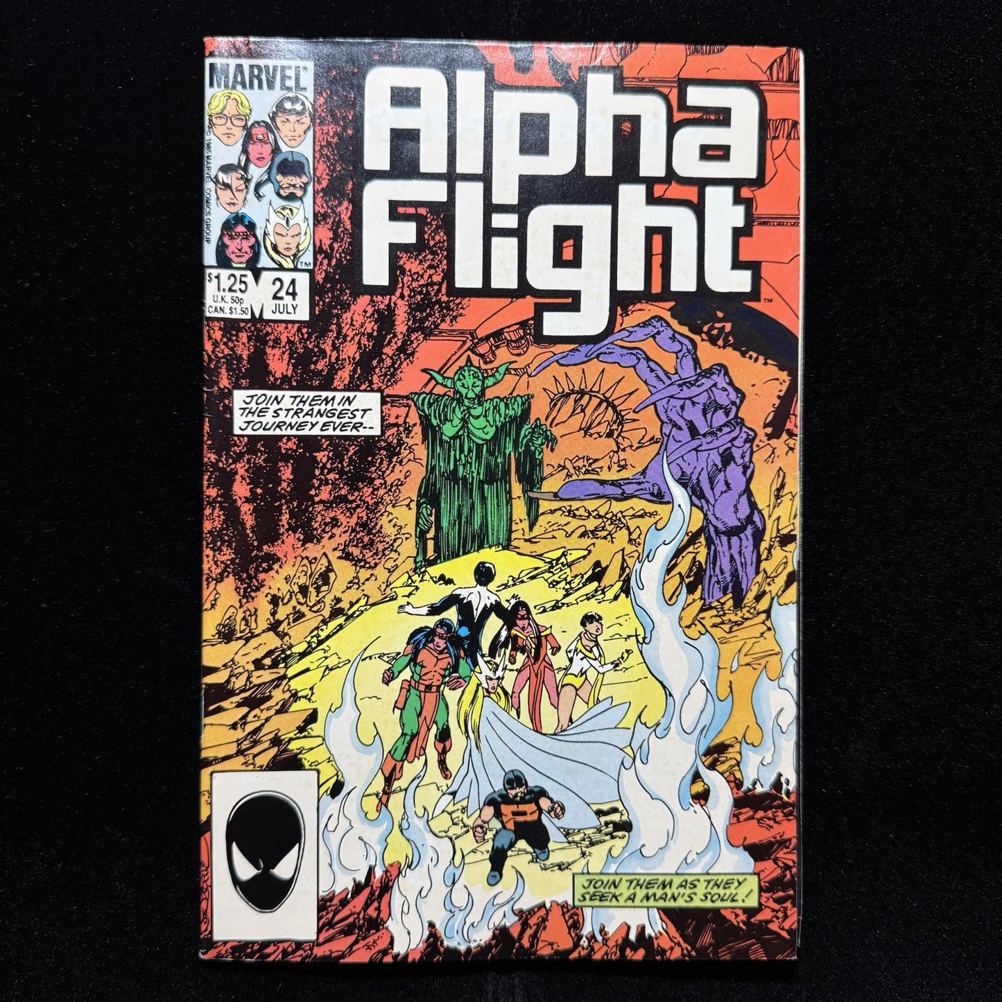 Alpha Flight 24 - Copper Age Marvel Comics 1985