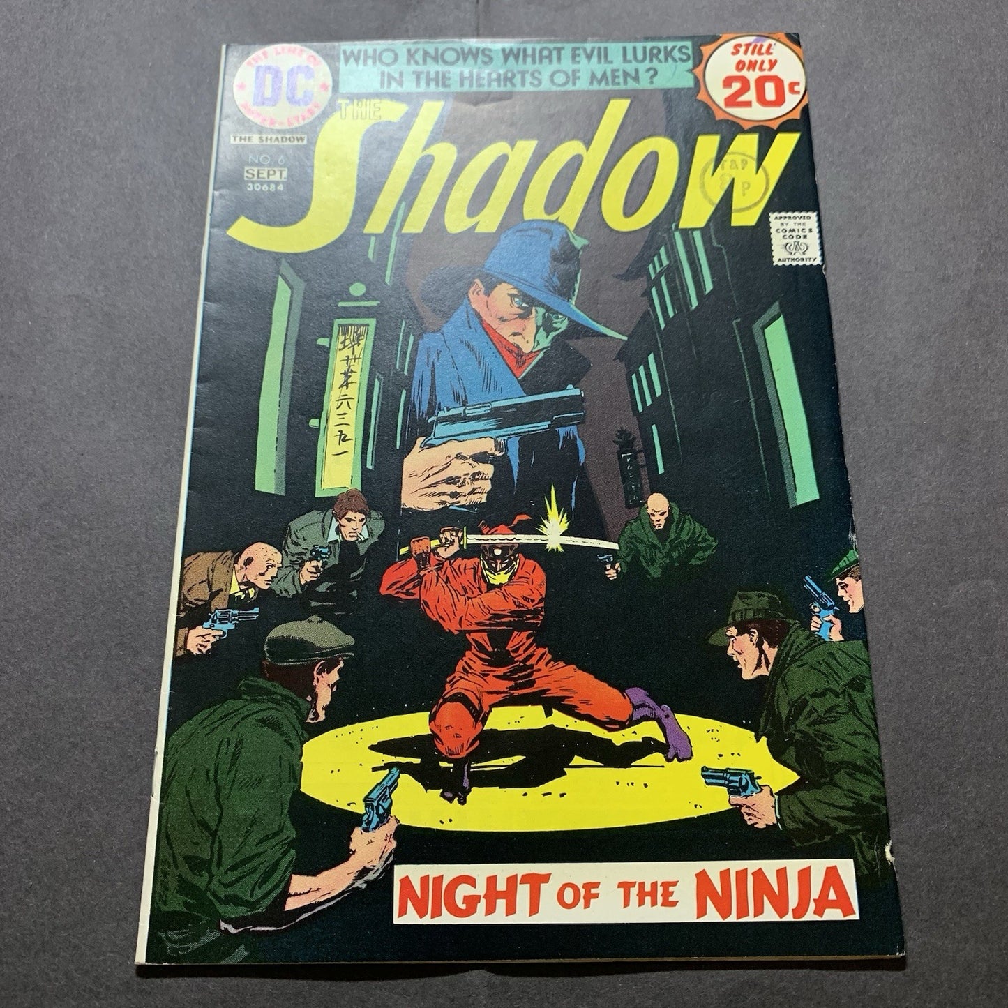 The Shadow 6/ Bronze Age Dc Comics 1974