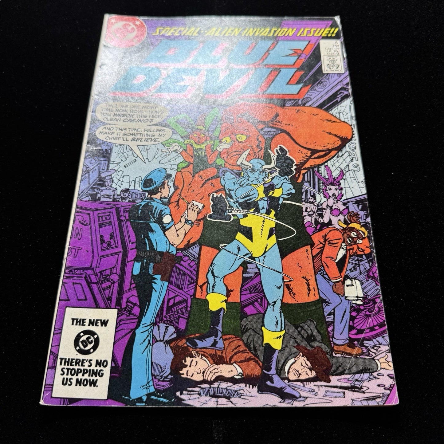 Blue Devil 6 - 1st Appearance Of Bolt - Copper Age Dc Comics 1984
