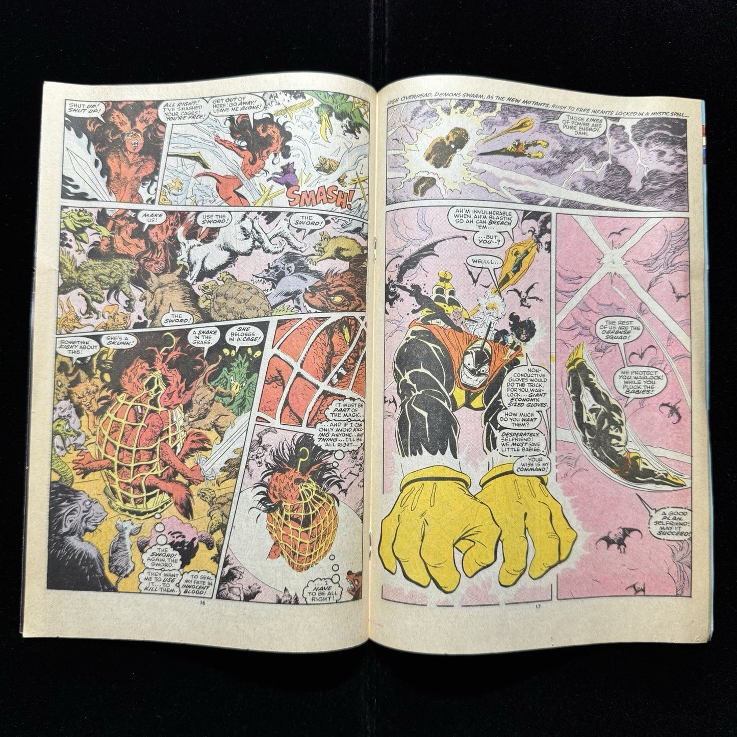 New Mutants 72 - Copper Age Marvel Comics 1989