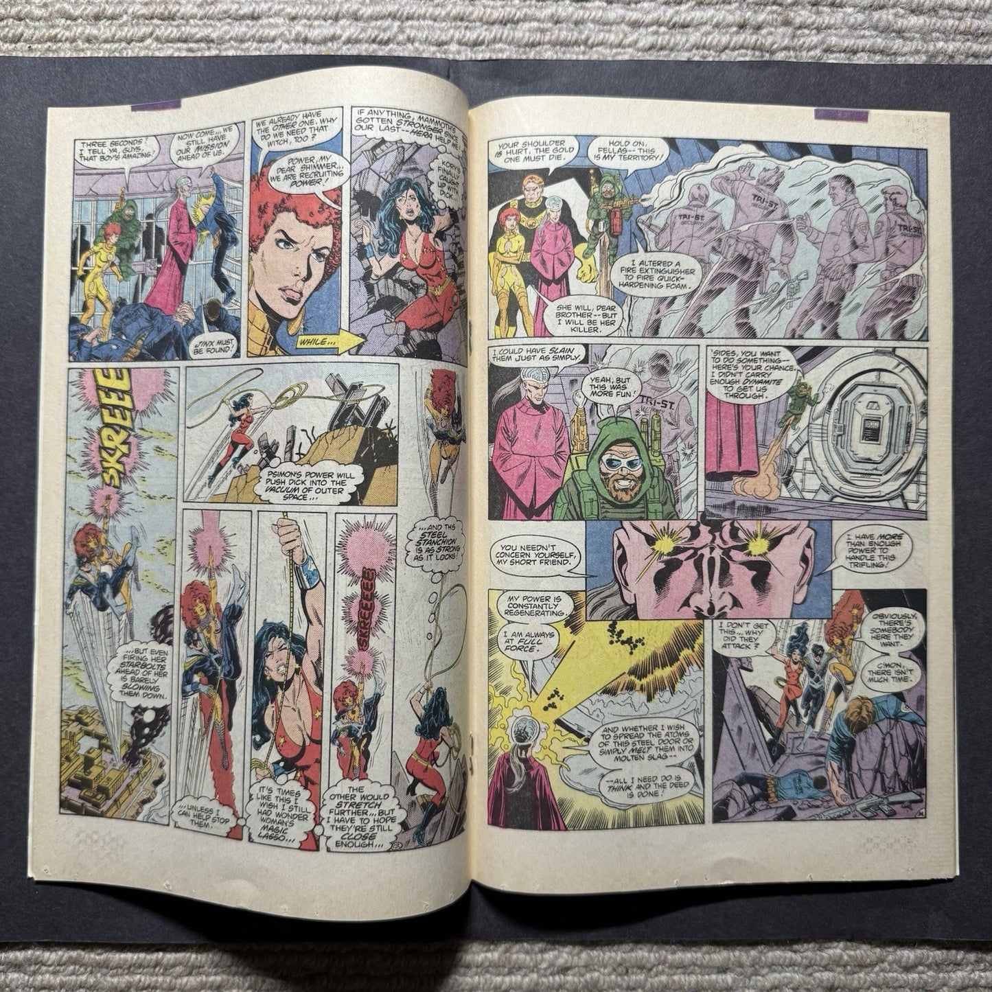 Tales Of The Teen Titans 56 - 1st Cameo App Of Jinx - Copper Age Dc Comics 1985
