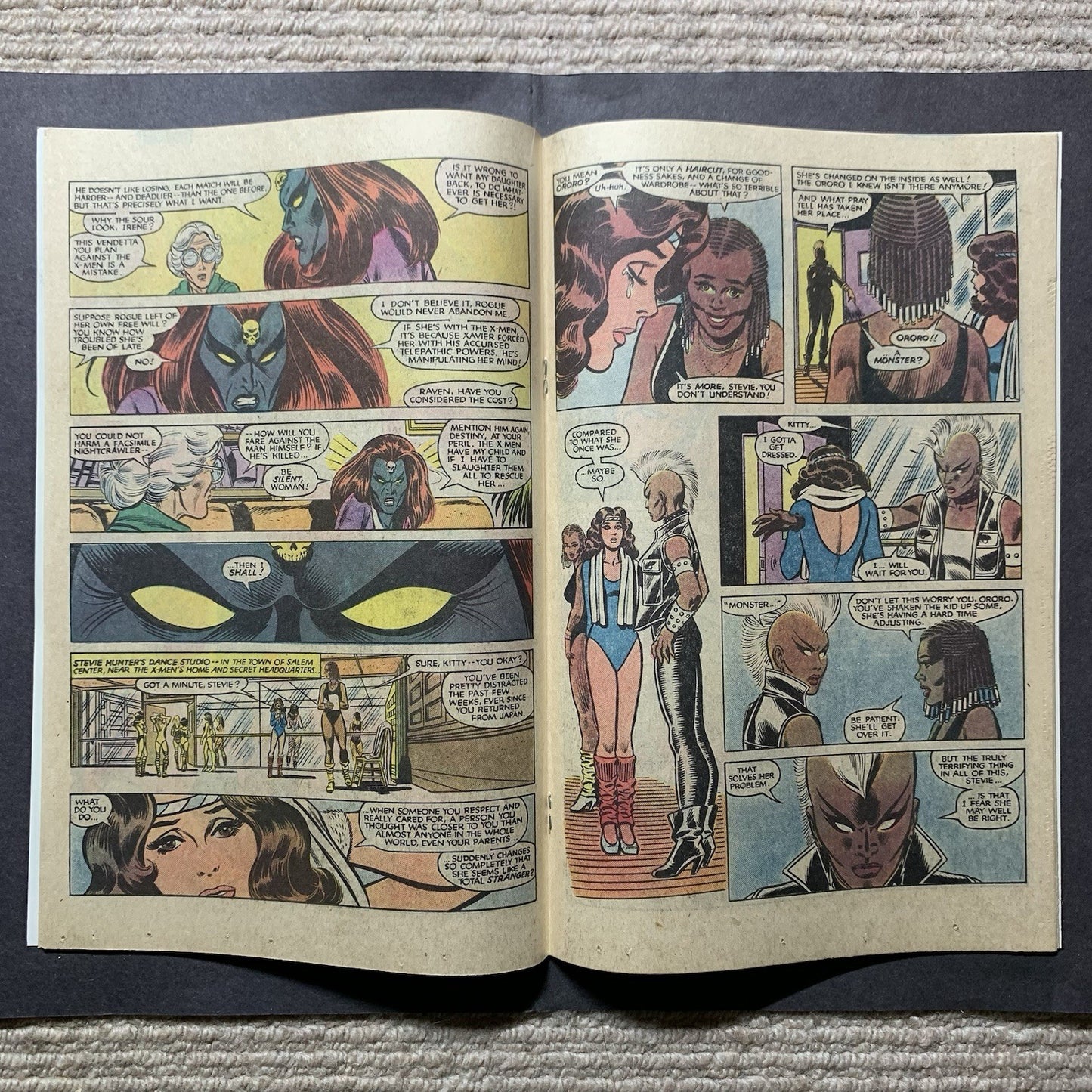 Uncanny x-men 177/ copper age marvel comics 1984