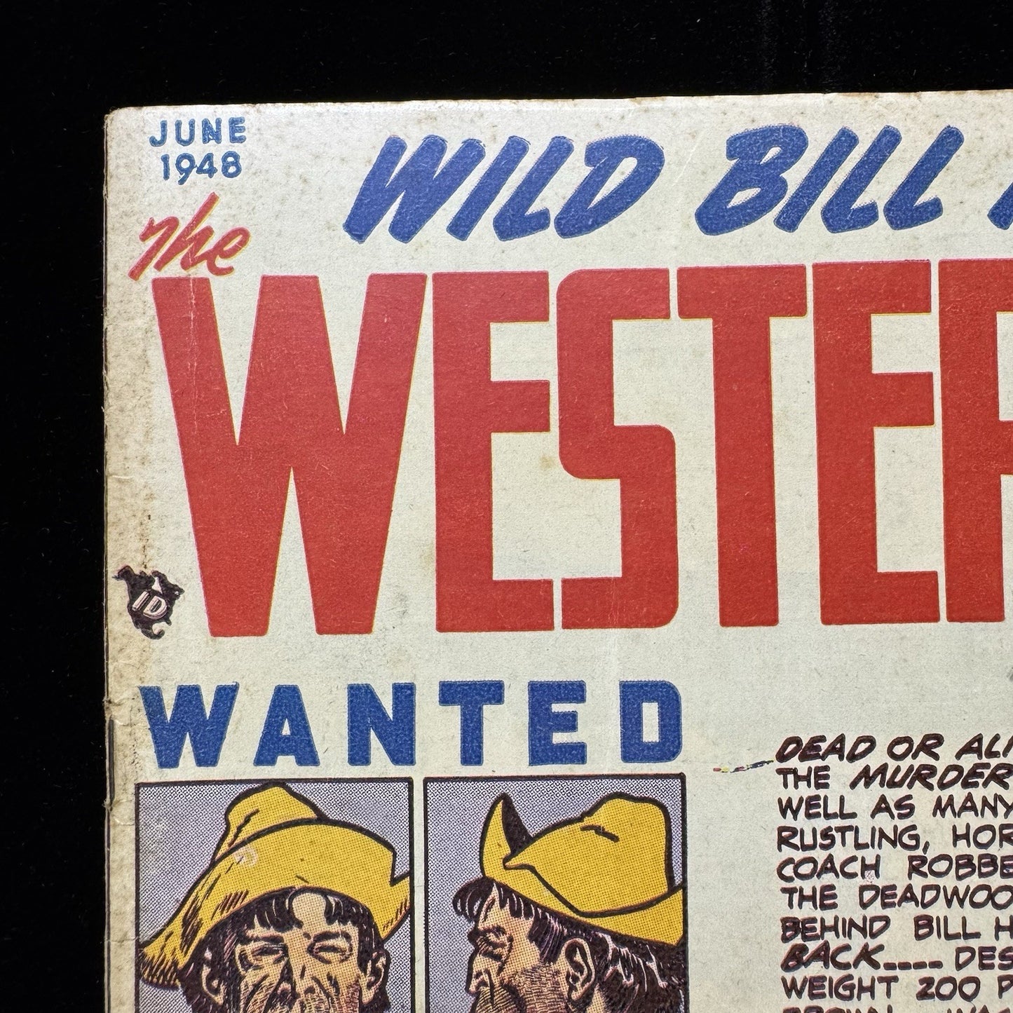 Westerner 14 - Golden Age Orbit-Wanted Comics 1948