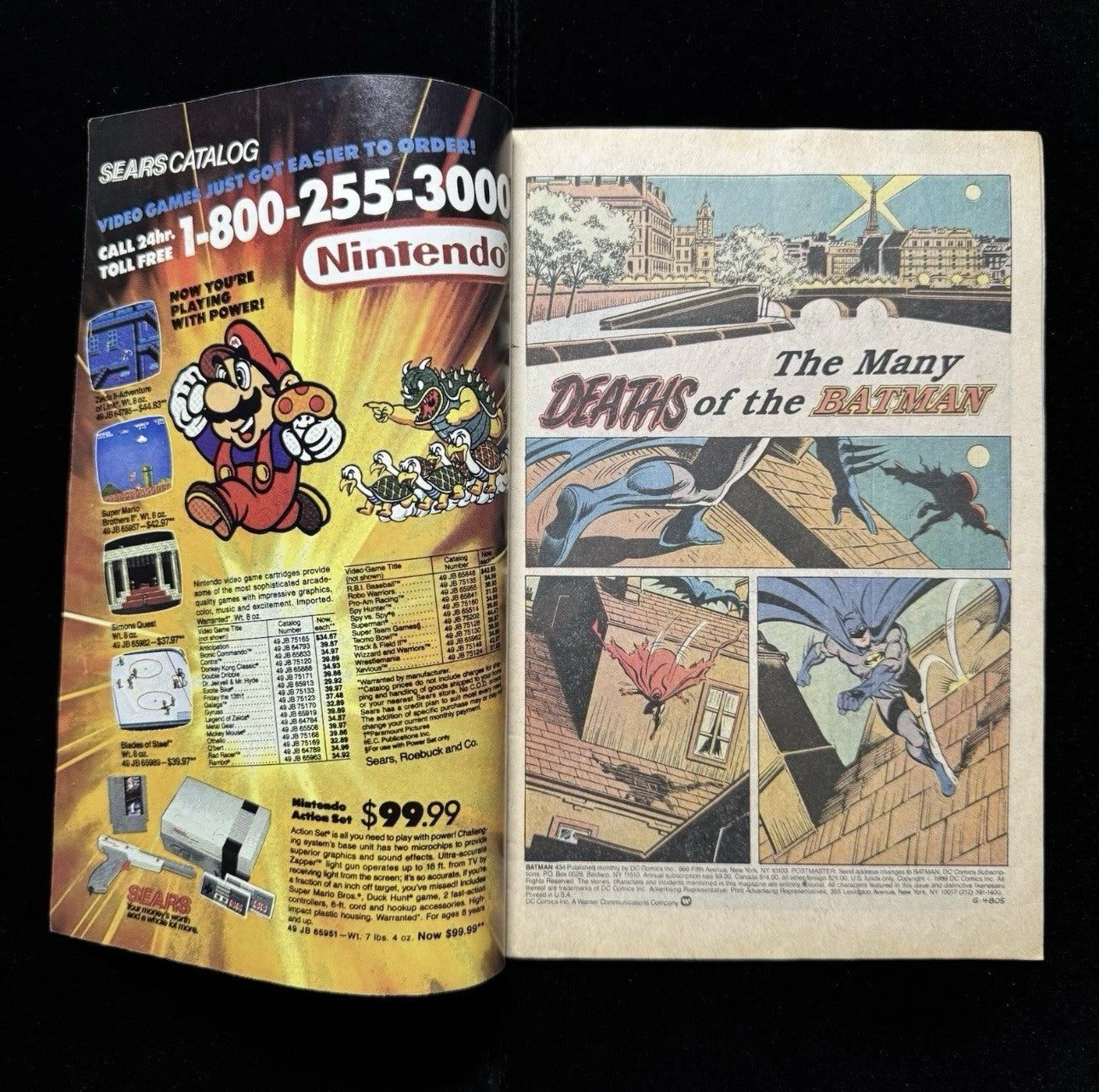 Batman 432 And Batman 434 - Comic Bundle - Copper Age Dc Comics 1989