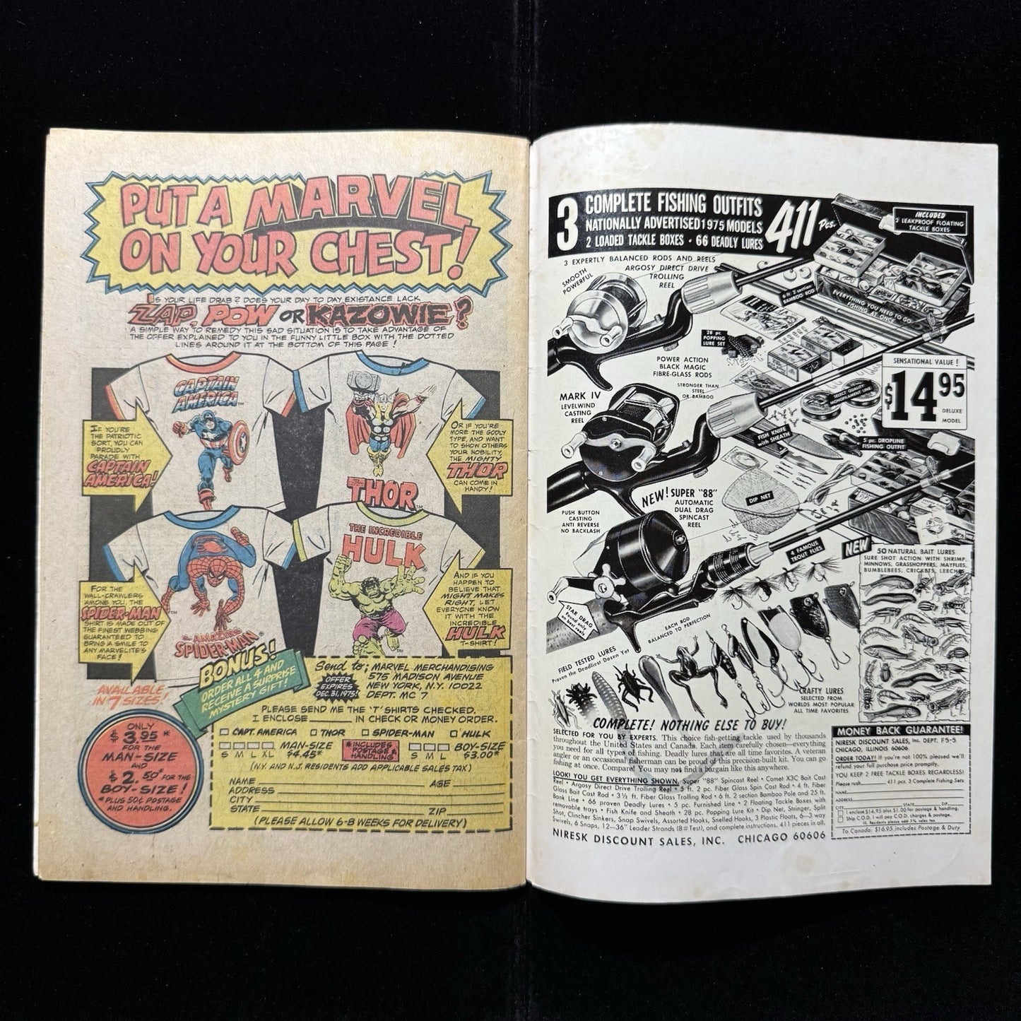 Werewolf By Night 31 - Moon Knight Teaser - Bronze Age Marvel Comics 1975