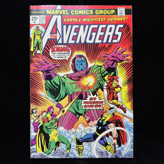 Avengers 129 Mark Jewelers (VERY RARE) - Bronze Age Marvel Comics 1974