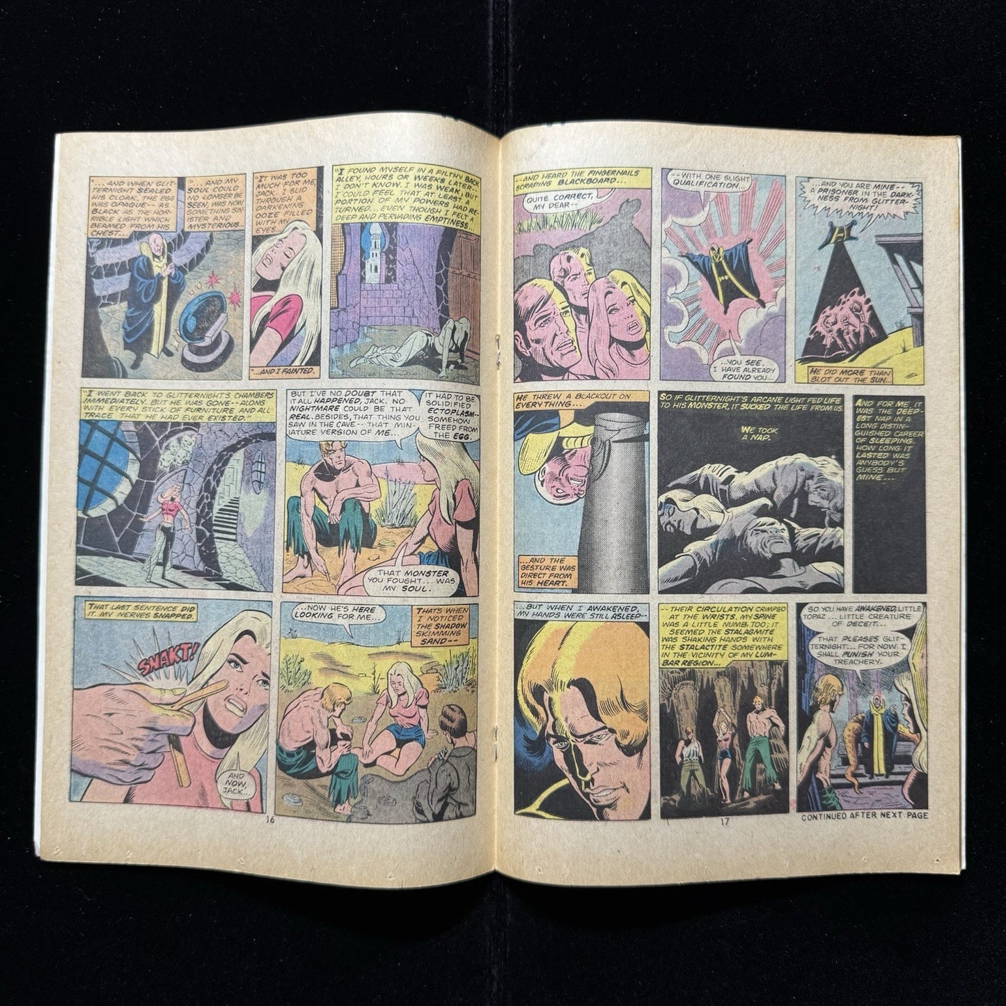 Werewolf By Night 27 - 1st App Dr Glitternight - Bronze Age Marvel Comics 1975