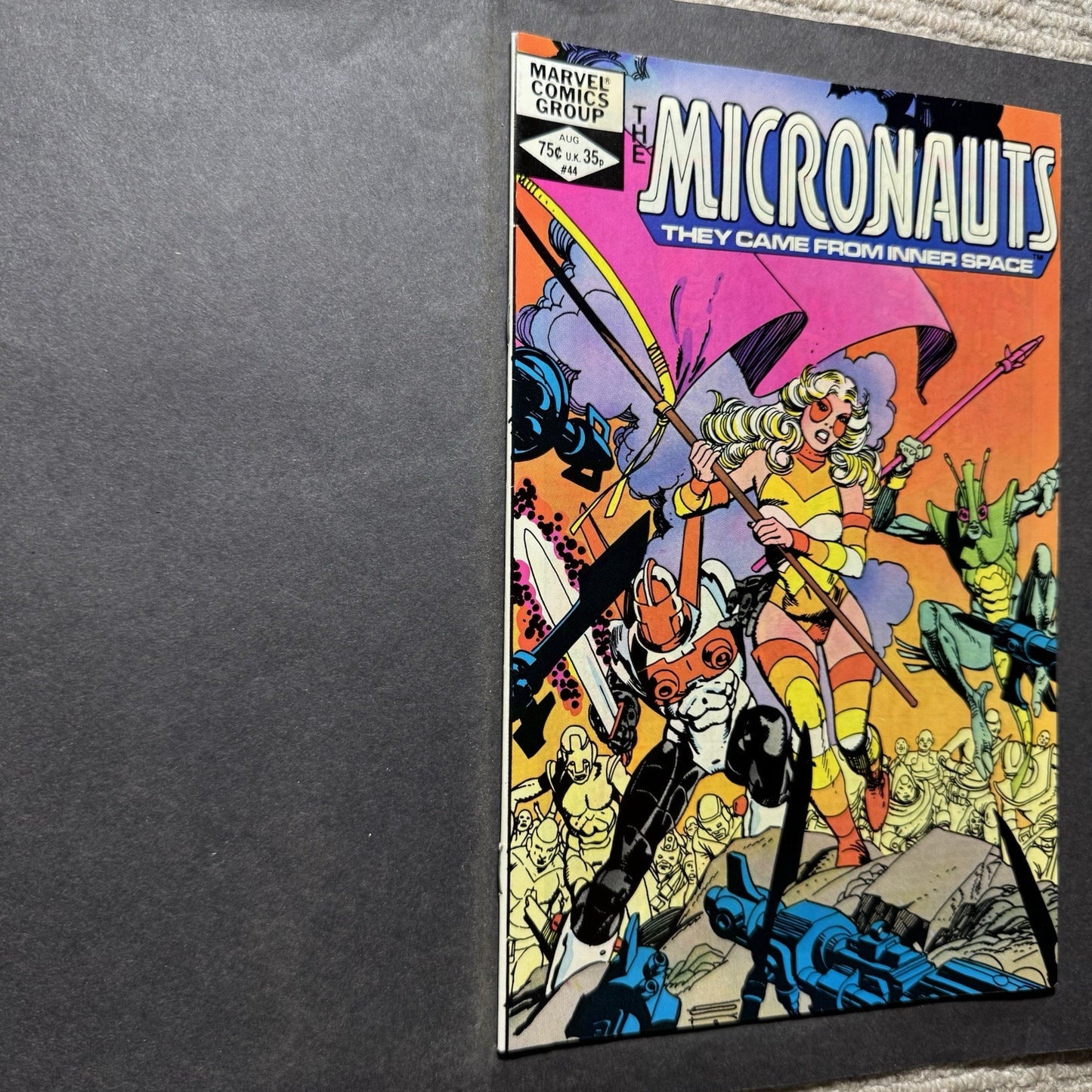 Micronauts 44 - Bronze Age Marvel Comics 1982
