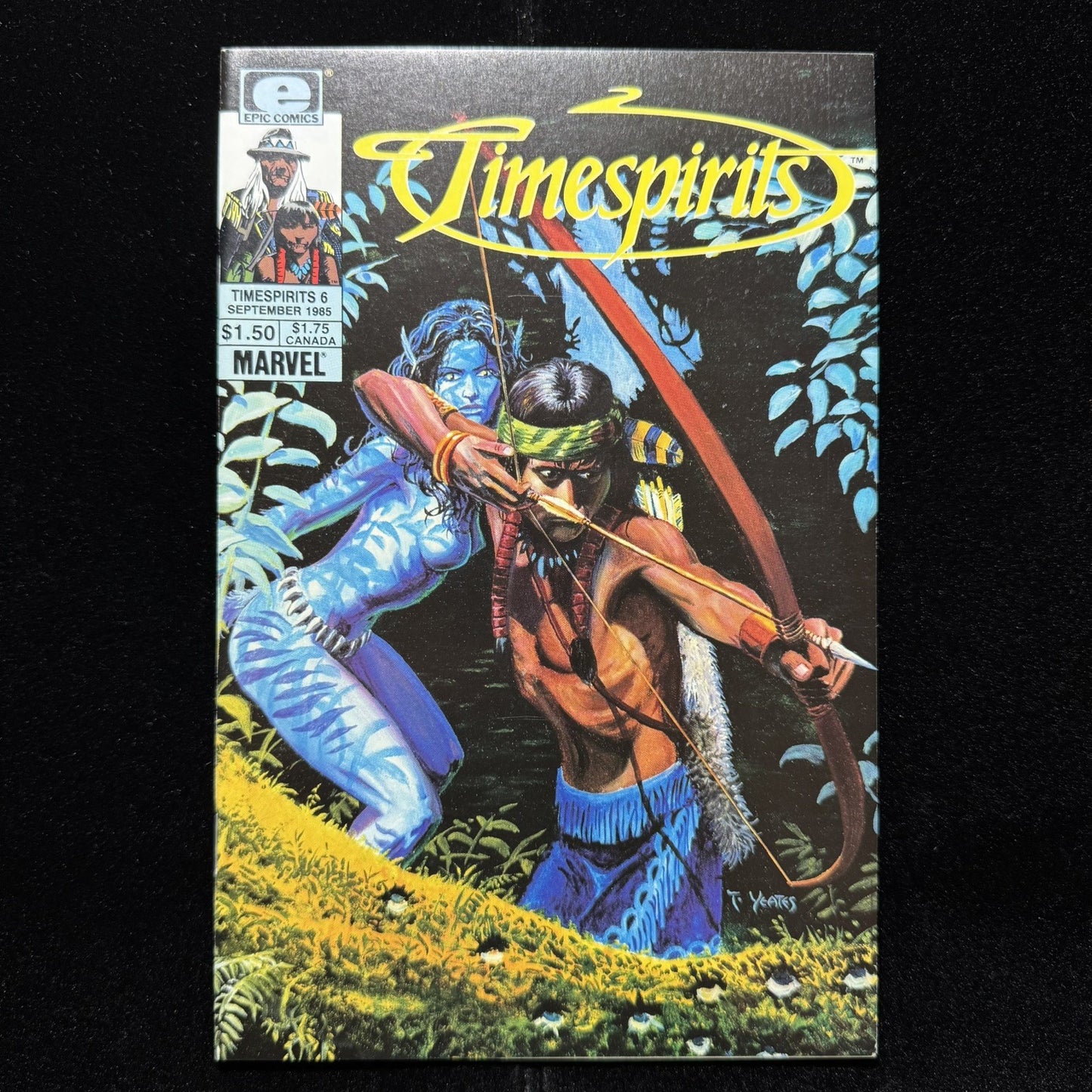 Timespirits 6/ Copper Age Epic/Marvel Comics 1984/ 9.4