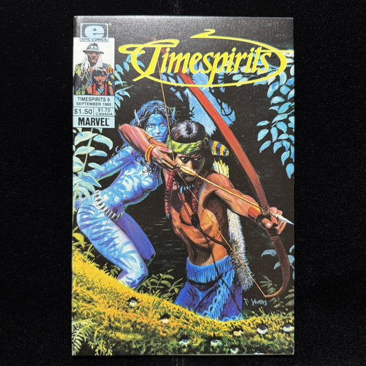Timespirits 6/ Copper Age Epic/Marvel Comics 1984/ 9.4
