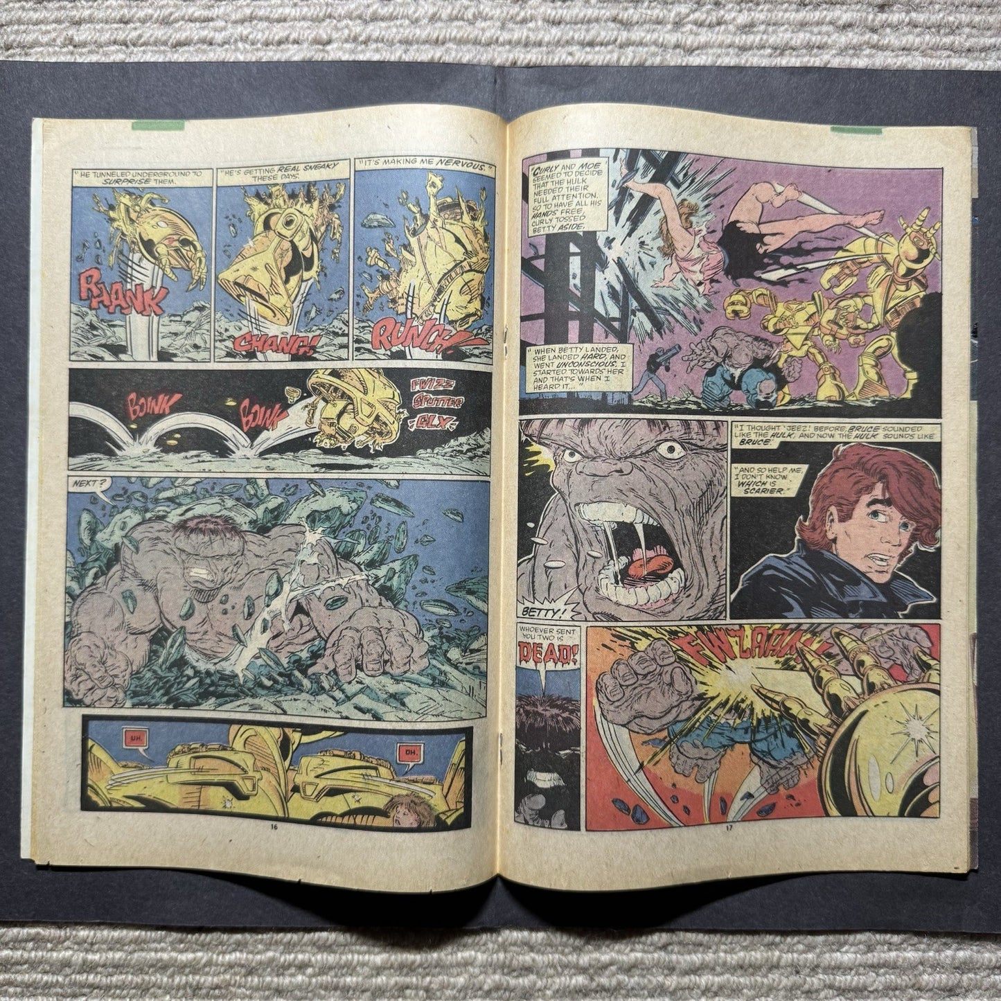 Incredible Hulk 343 - Copper Age Marvel 1988