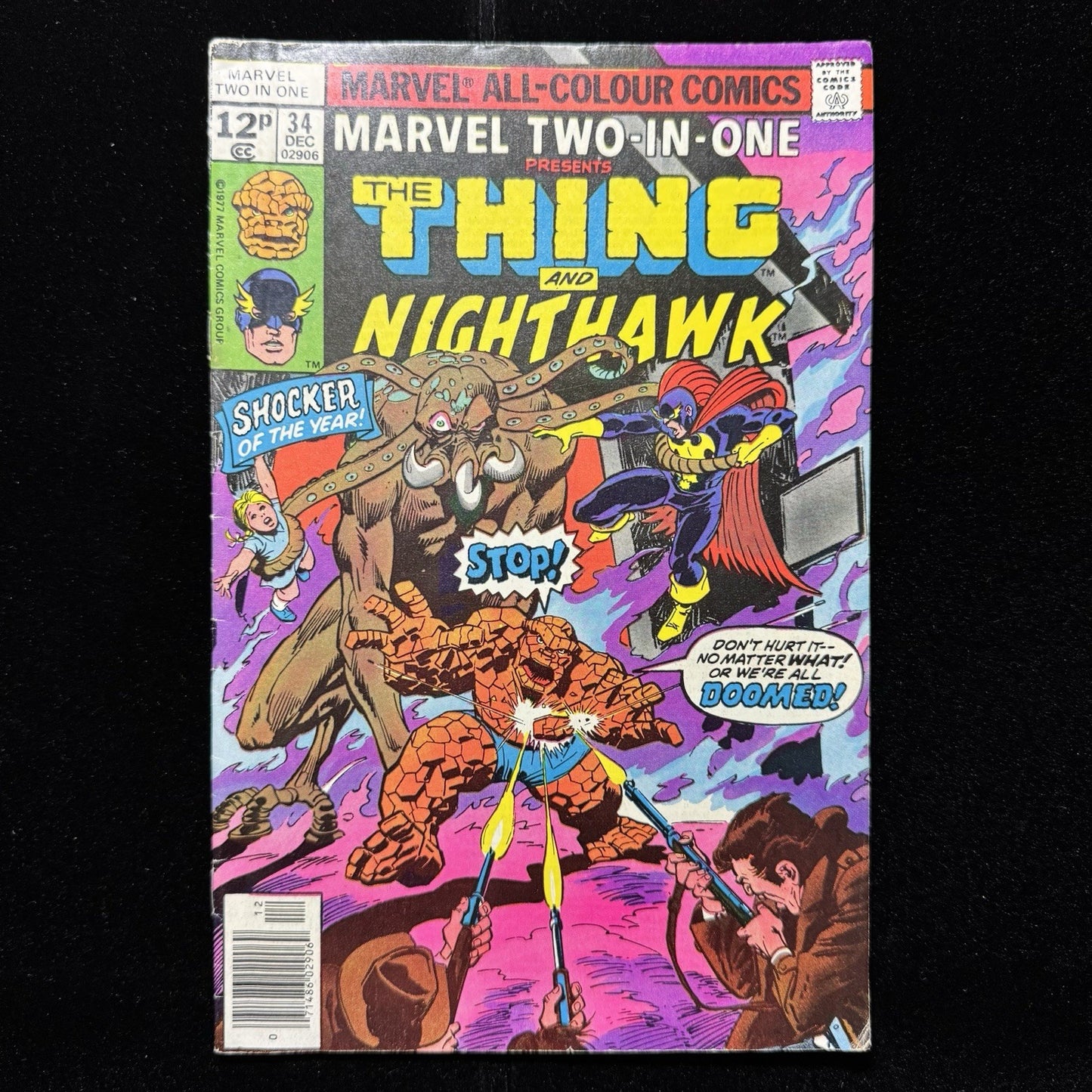 Marvel Two In One 34 - Bronze Age Marvel Comics 1977