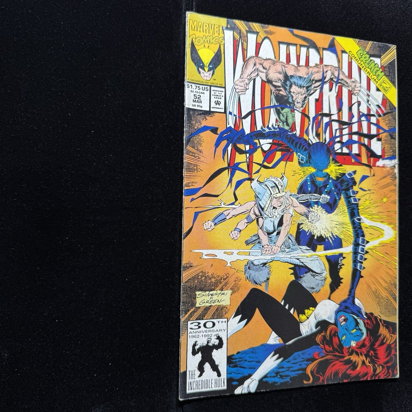Wolverine 52 - Modern Age Marvel Comics 1992