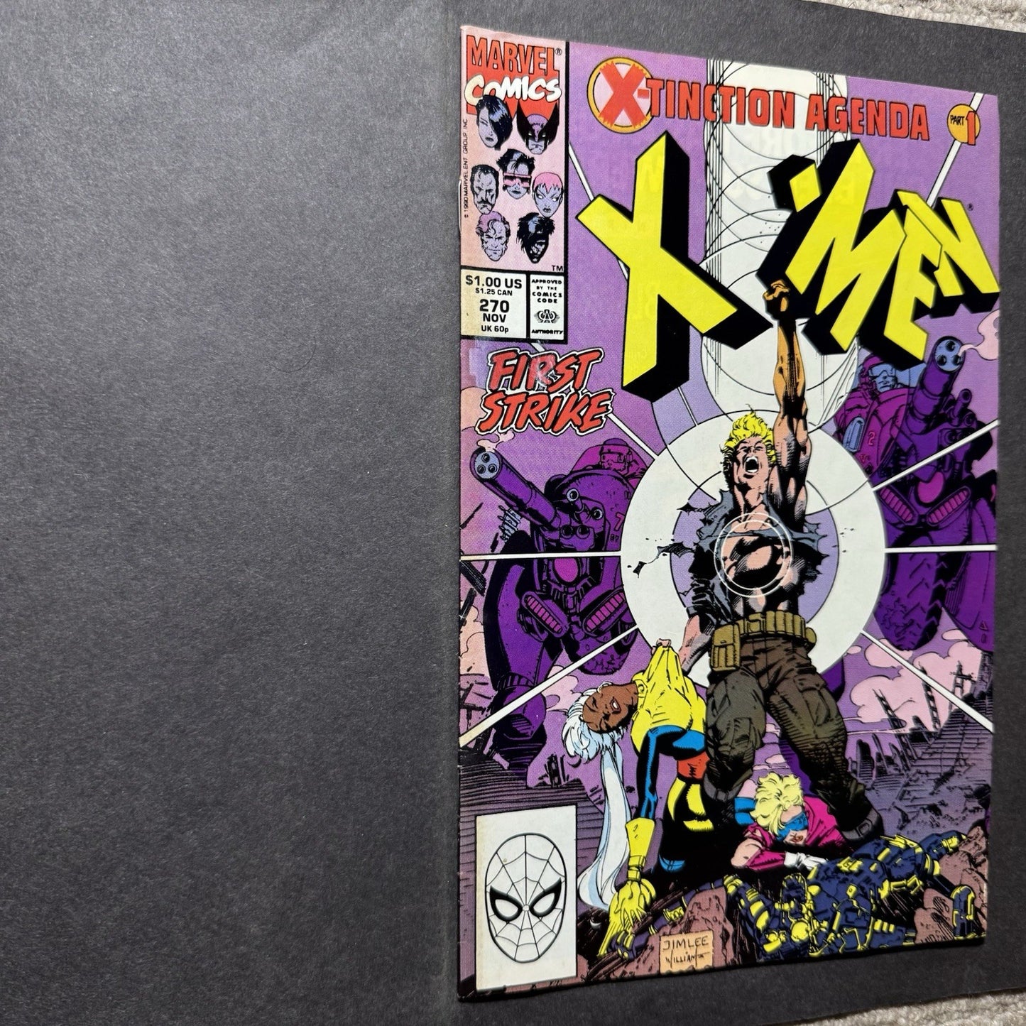 Uncanny X-Men 270/ Copper Age Marvel Comics 1990