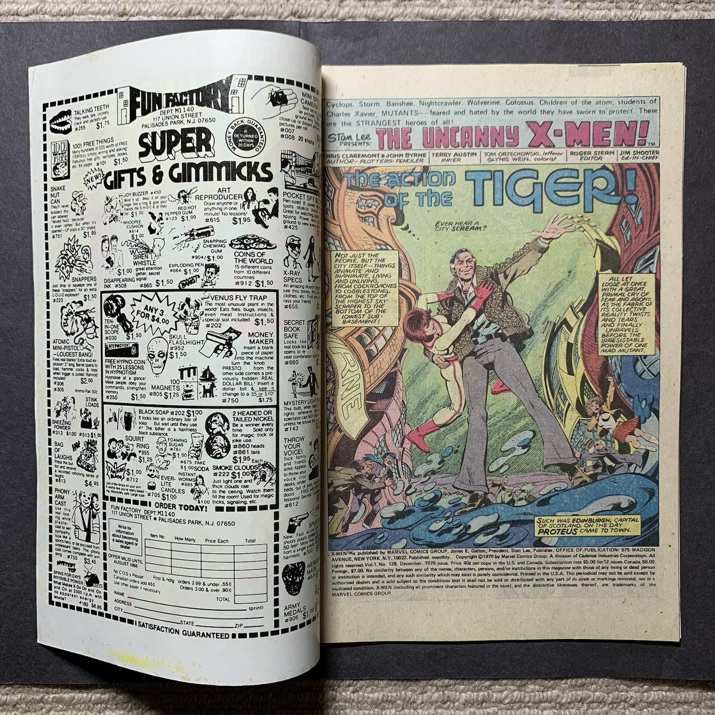 Uncanny x-men 128/ Bronze Age Marvel Comics 1979