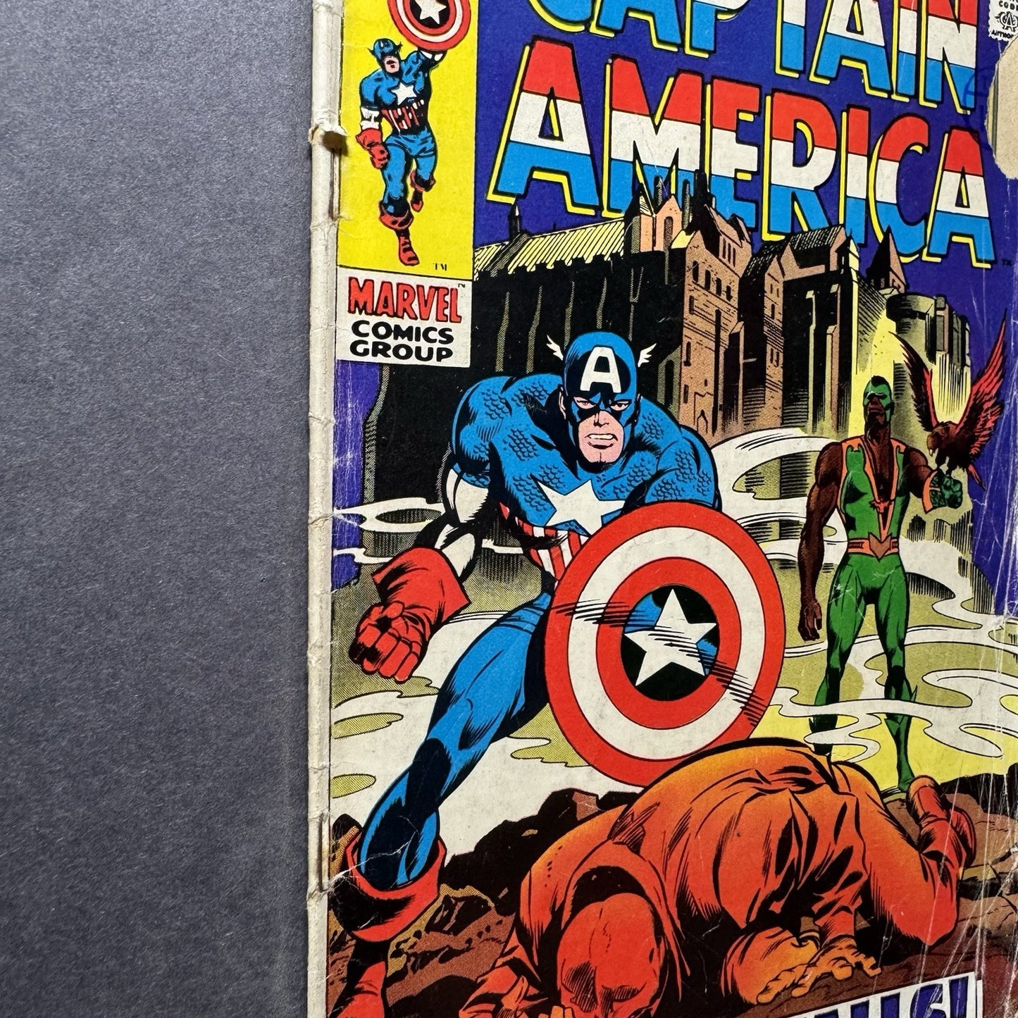 Captain America 119 - 3rd Appearance Of Falcon - Silver Age Marvel Comics 1969