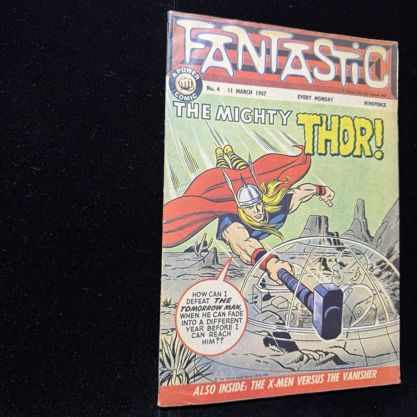 Fantastic! 4 - British Comics - Silver Age Odhams/ IPC Magazines Comics 1967