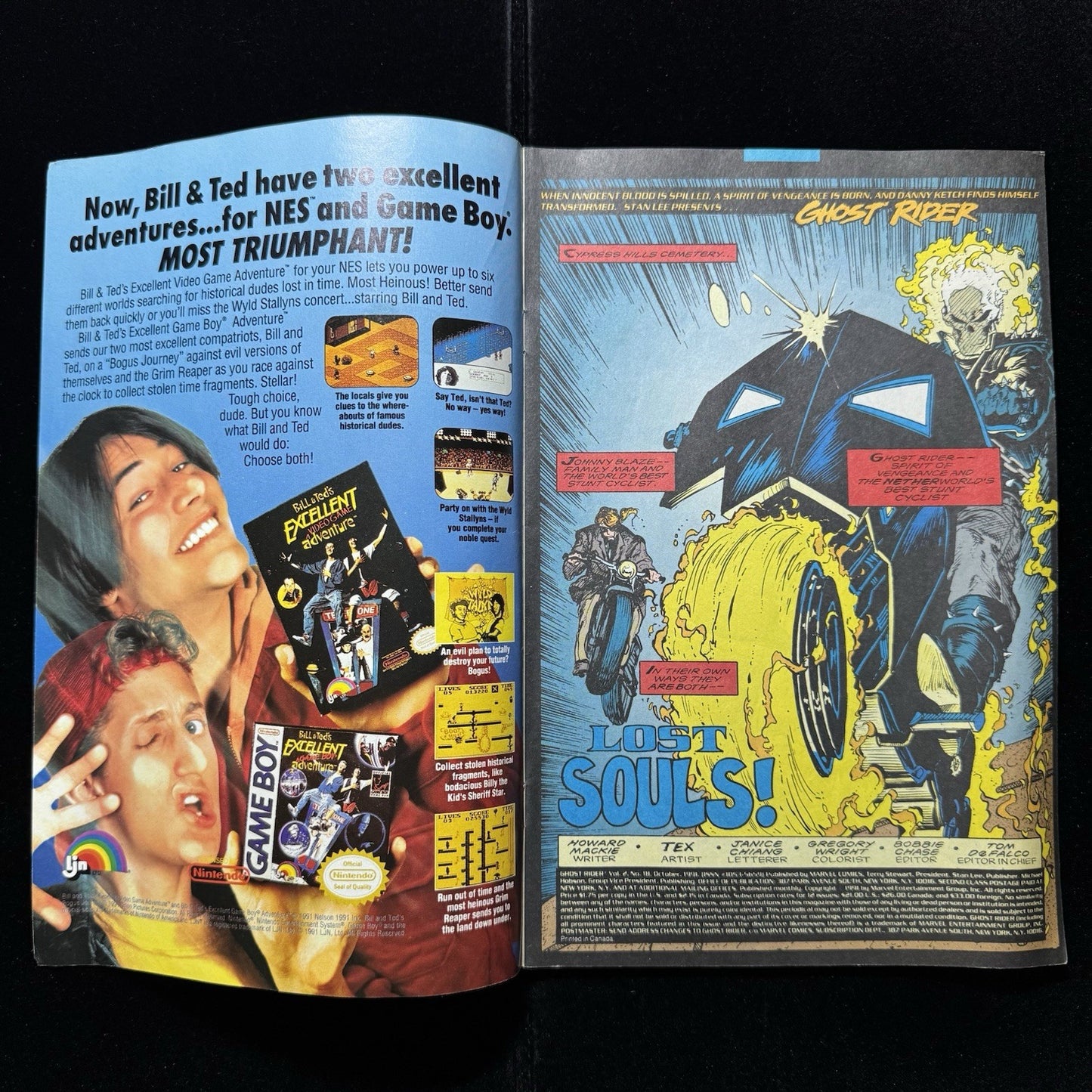 Ghost Rider 18 - Copper Age Marvel Comics 1991
