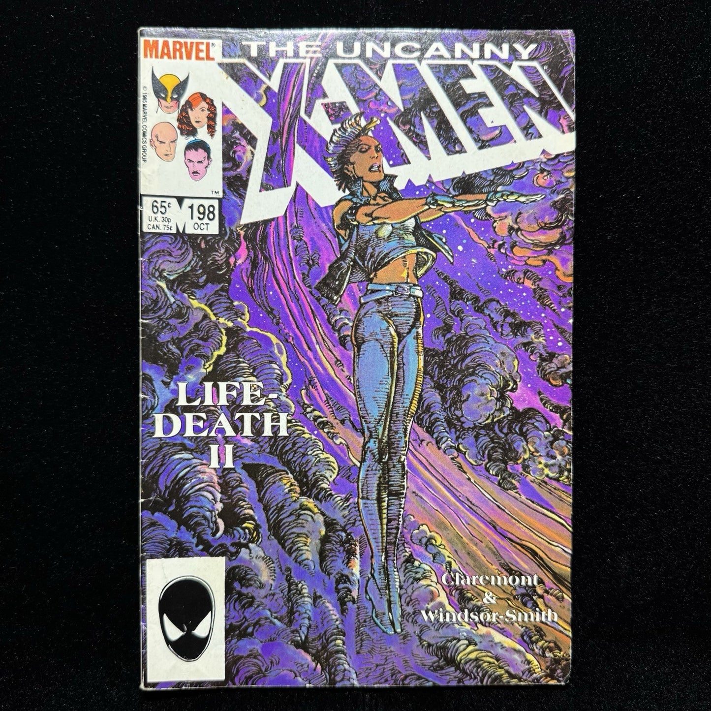 Uncanny X-Men 198 - Copper Age Marvel Comics 1985