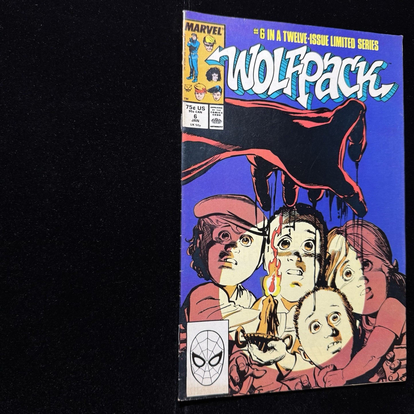 Wolfpack 6 - Copper Age Marvel Comics 1989